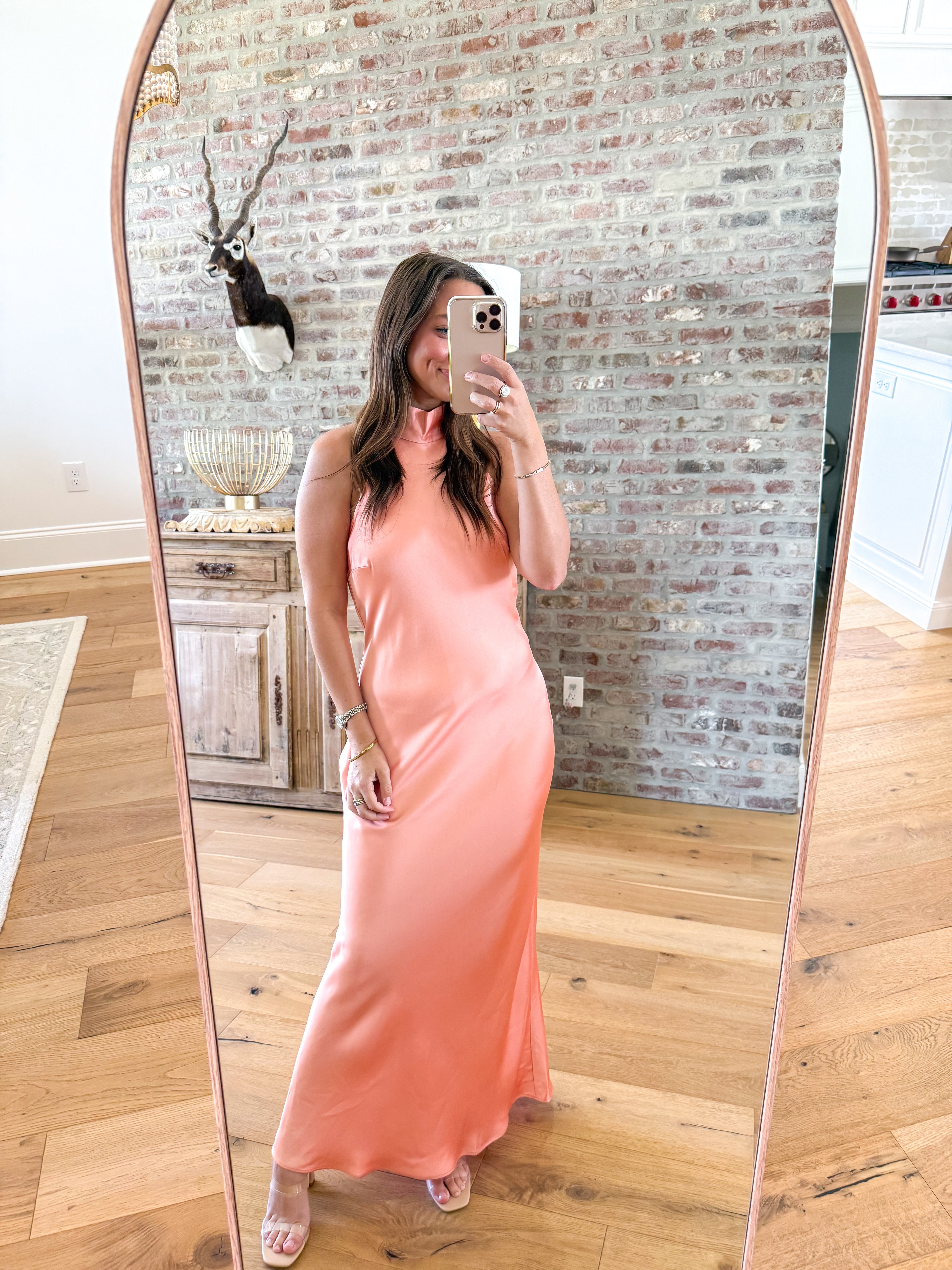 Lara Dress Apricot
