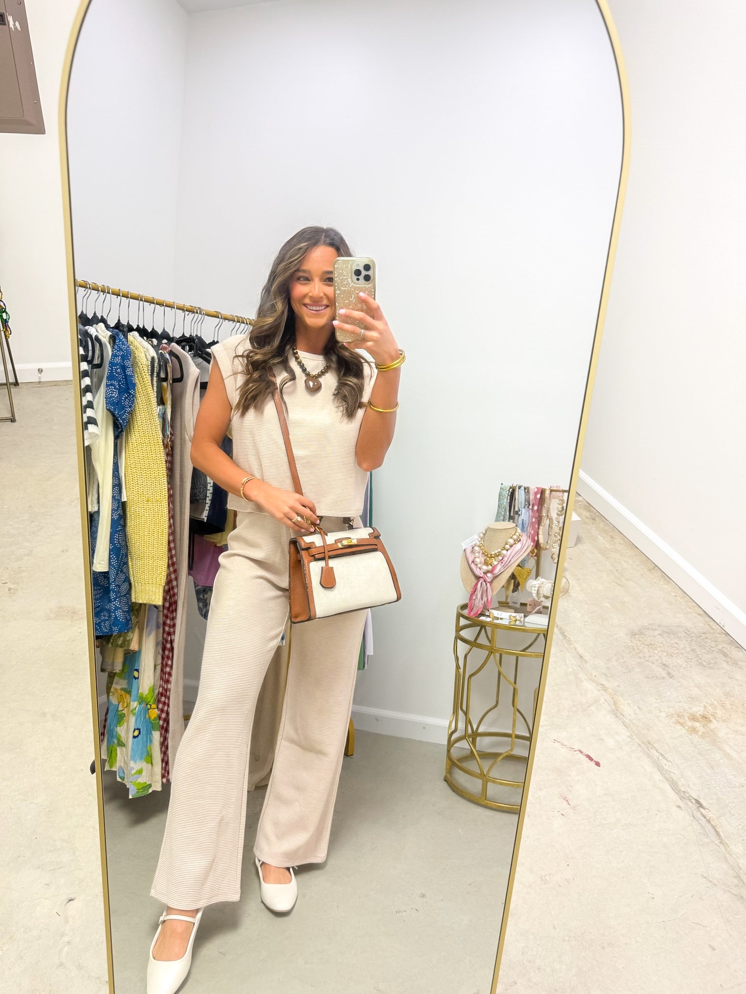 Locket Cuffed Oatmeal Set