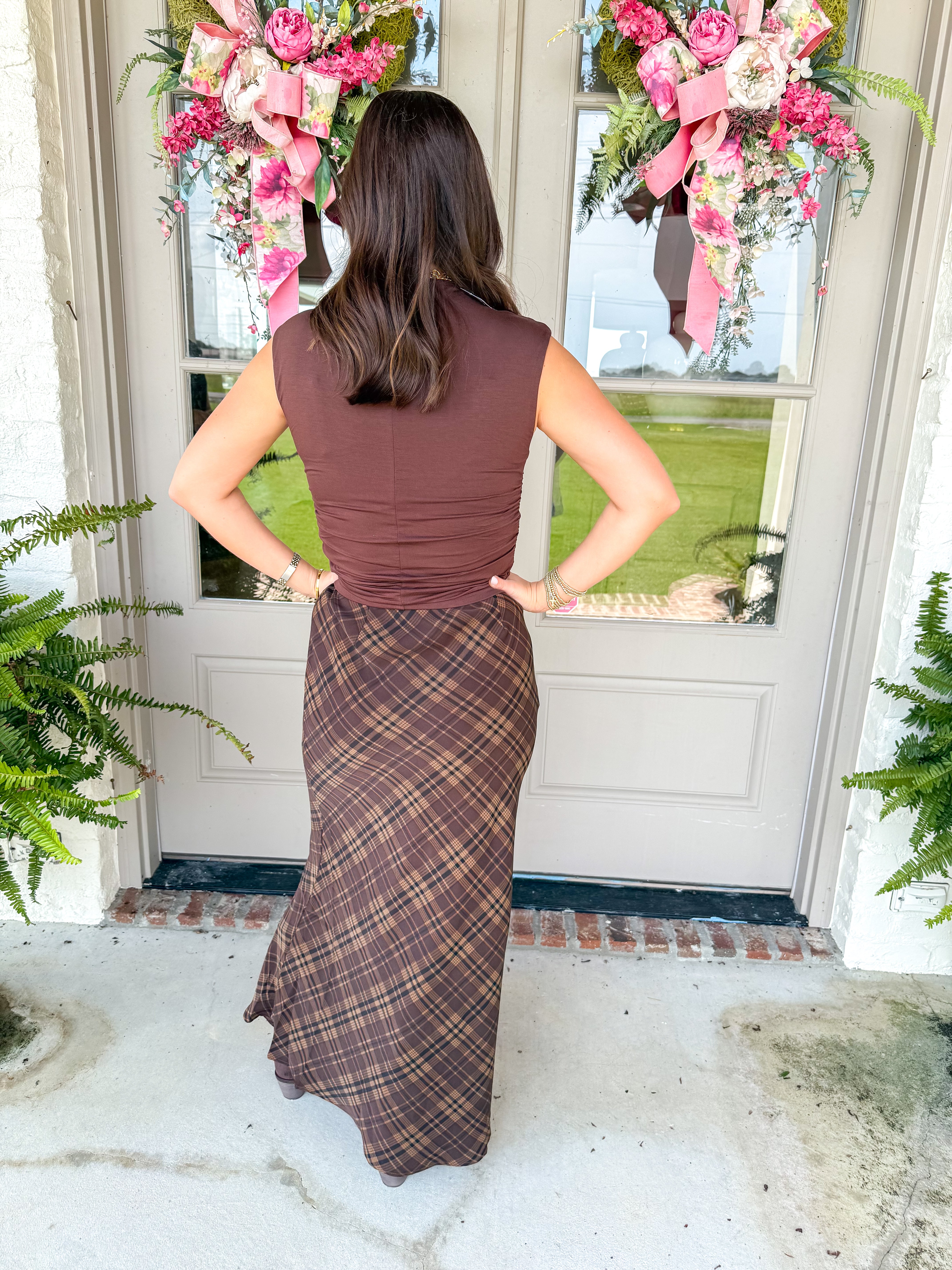 The Magnolia Bias Maxi Skirt