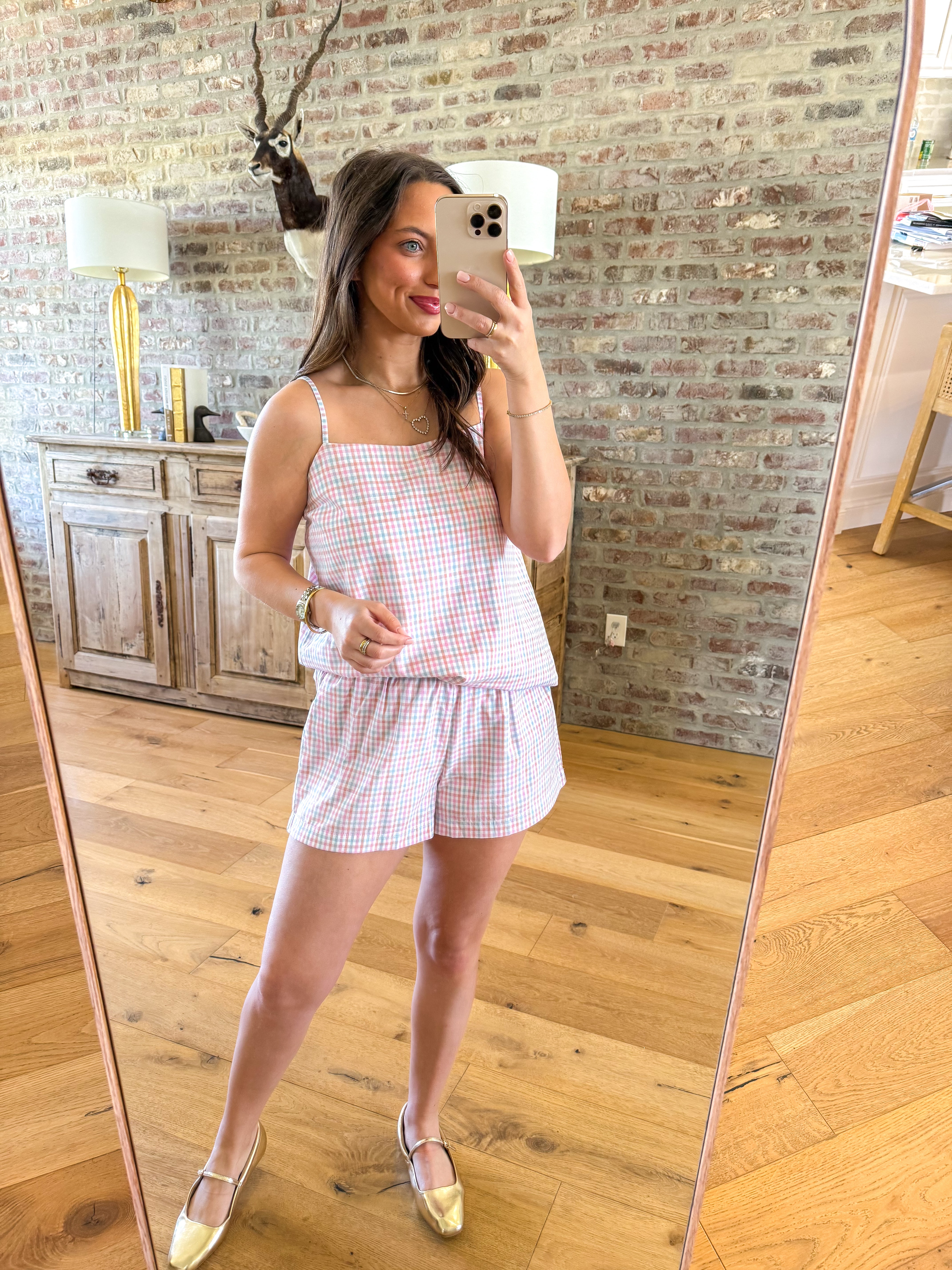 Sweet Dreams Gingham Set