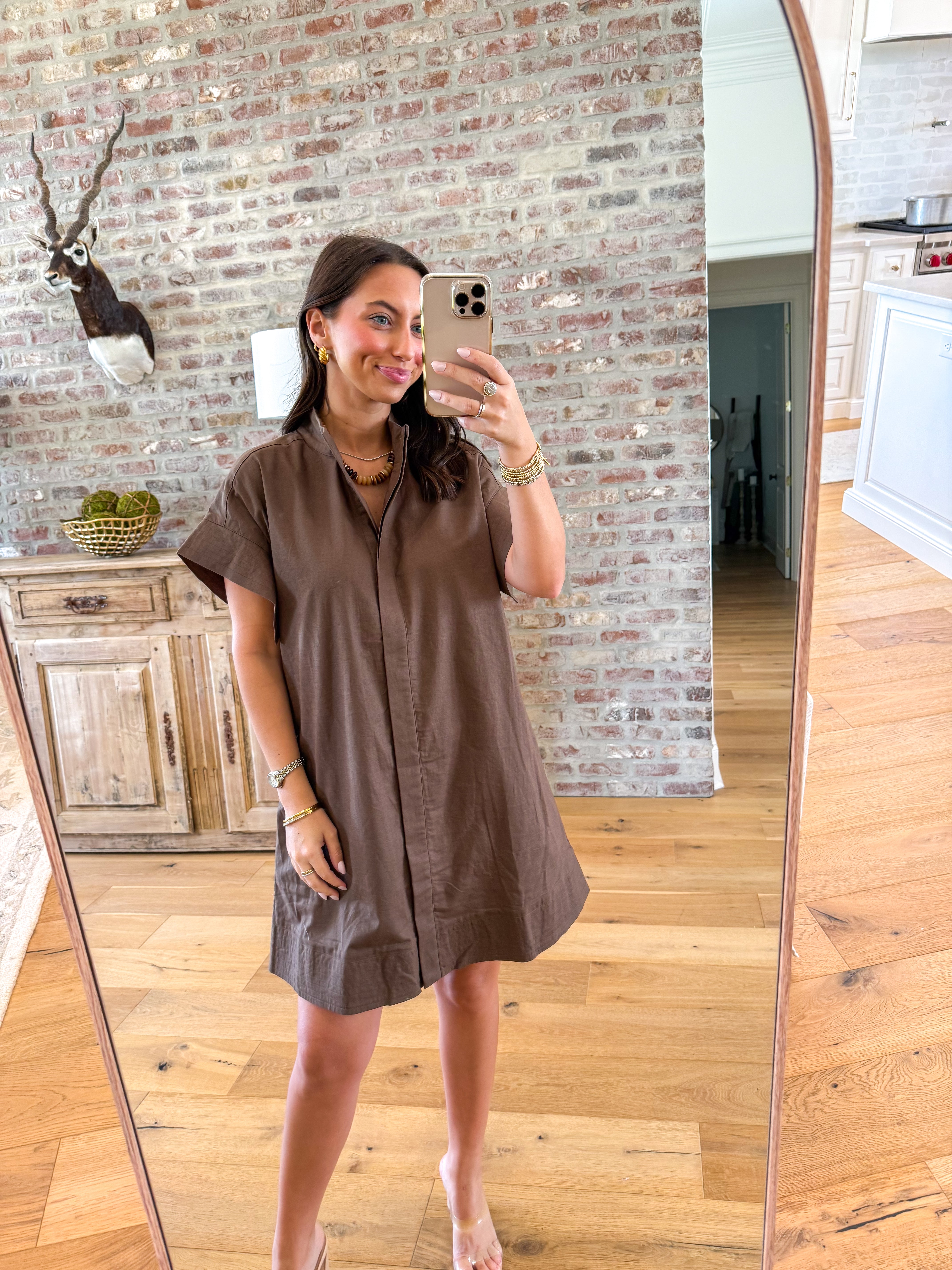 The Mocha Mini Dress