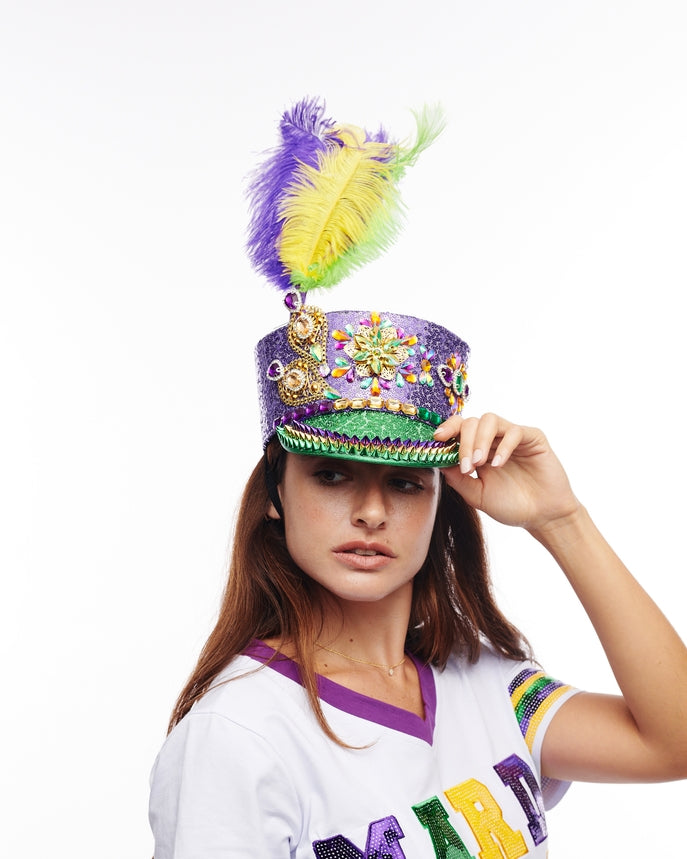 Mardi Gras Captain Hat