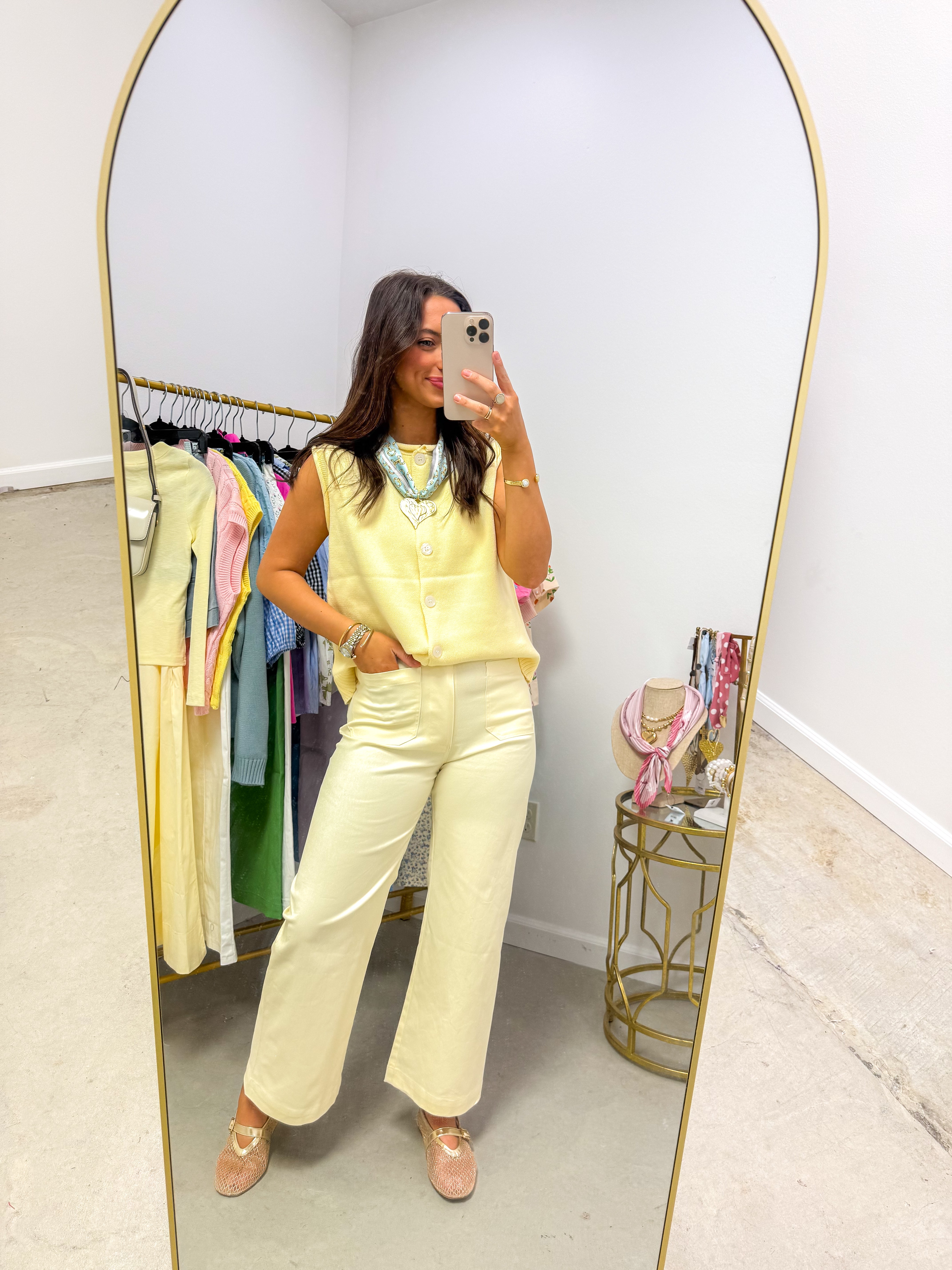 Daisy Classic Button Sweater Vest