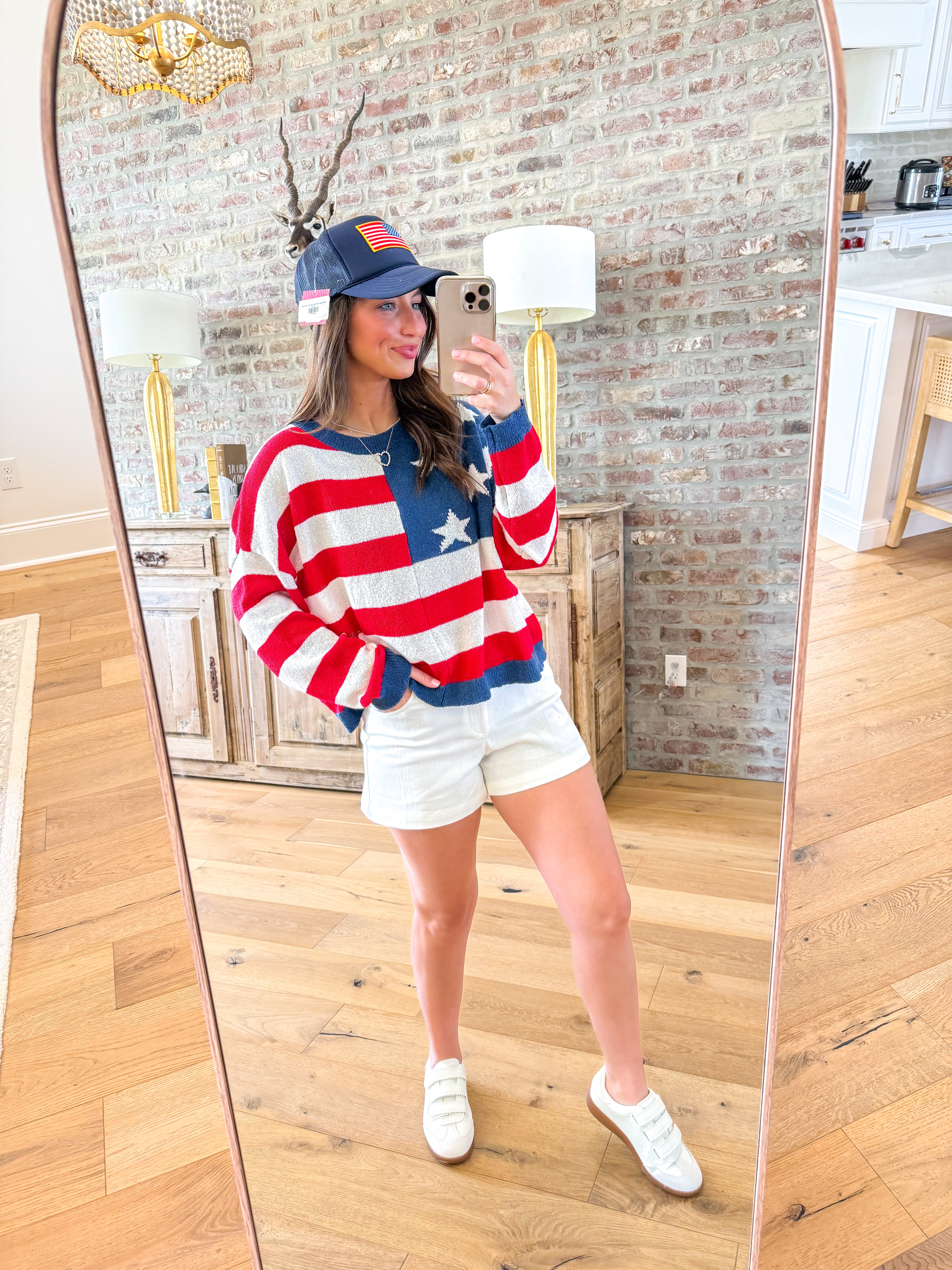 Stars & Stripes Knit Pullover