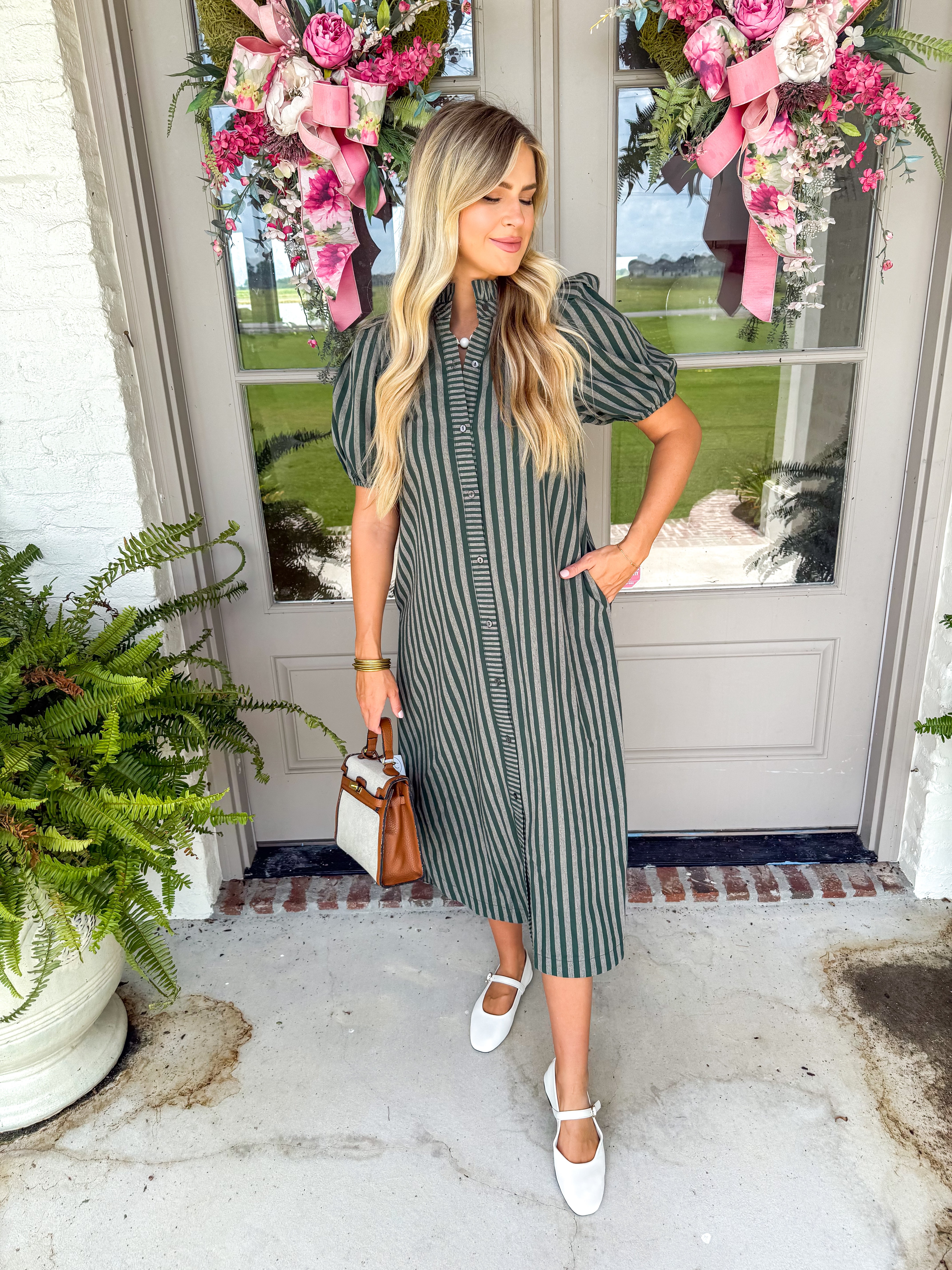 The Briar Midi Hunter Green