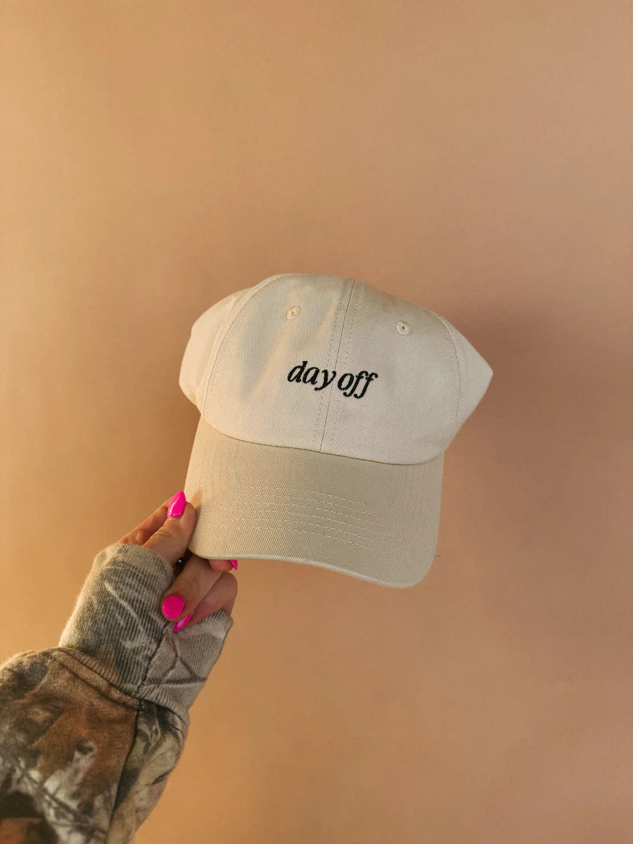 Day Off Cream Dad Cap