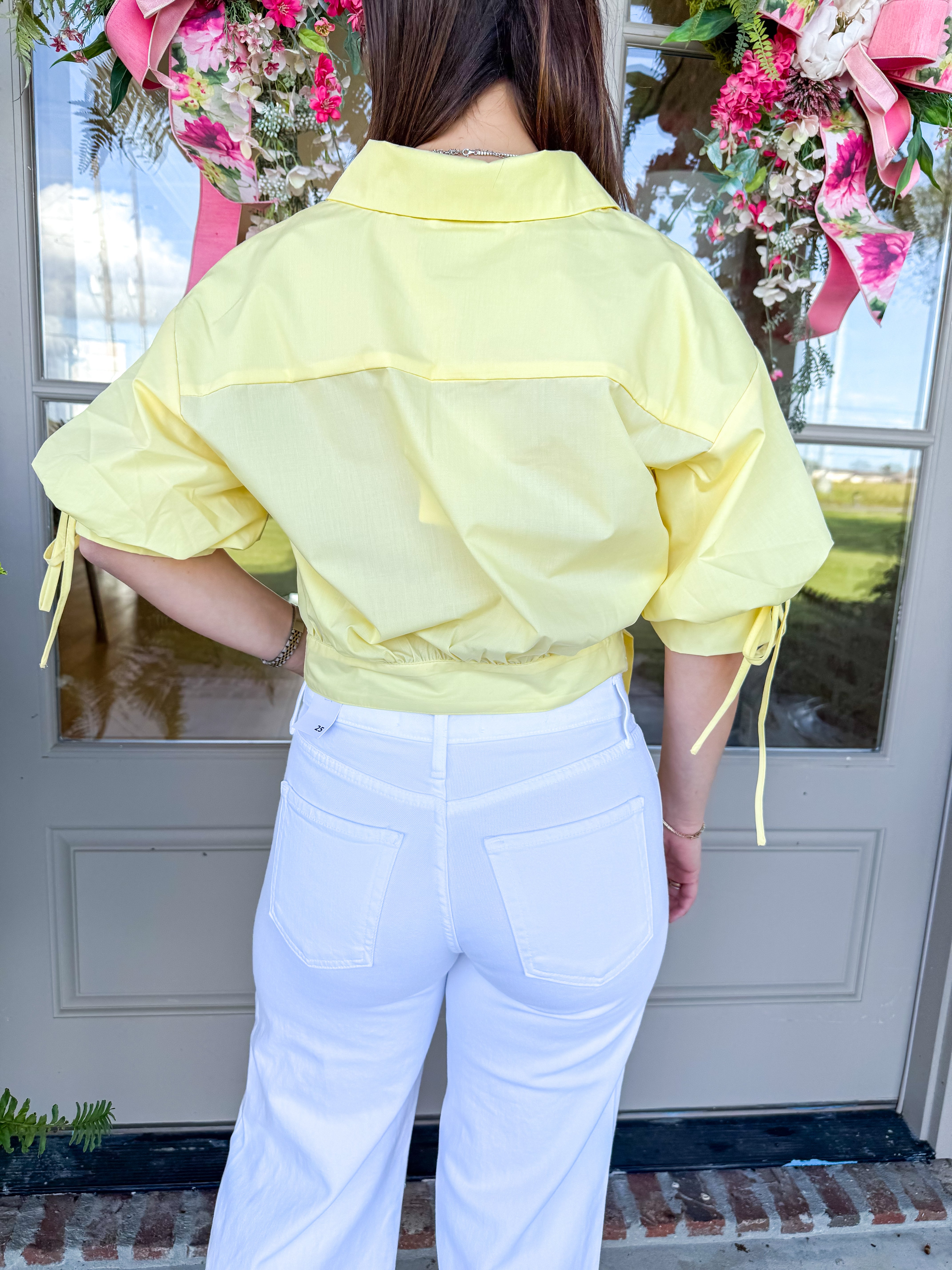 Sunshine Tie Blouse
