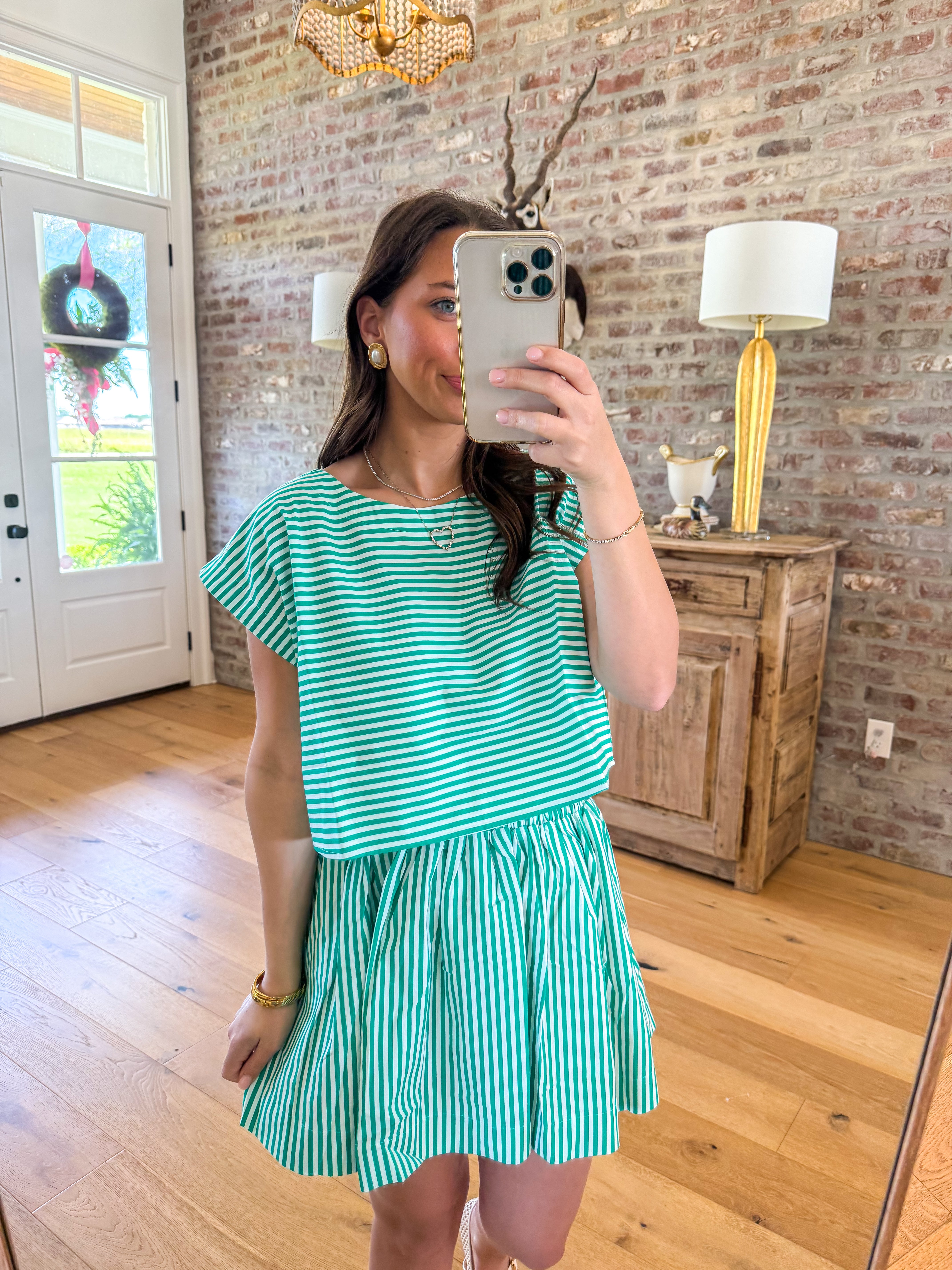 Green With Envy Stripe Set