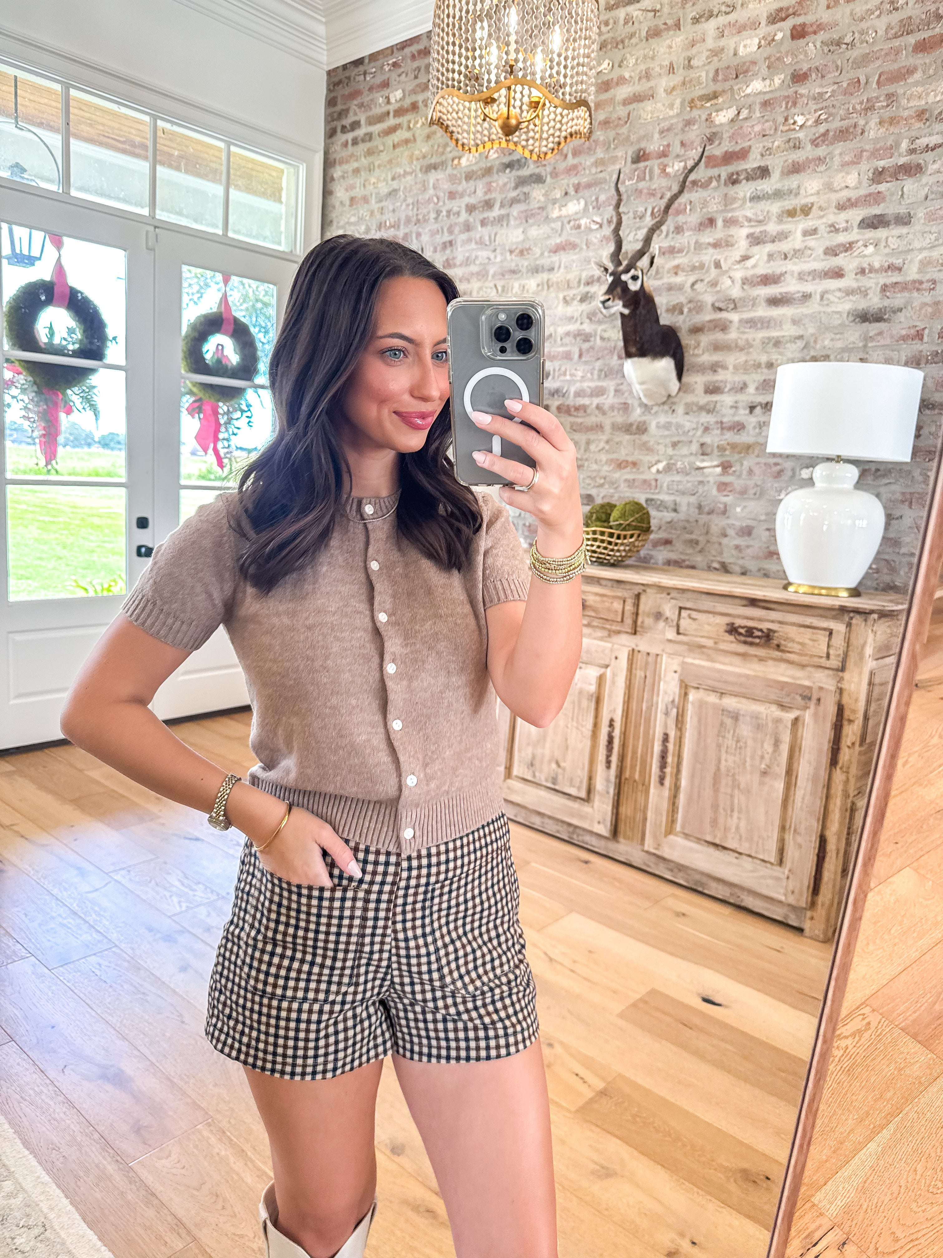 The Everyday Taupe Cardigan