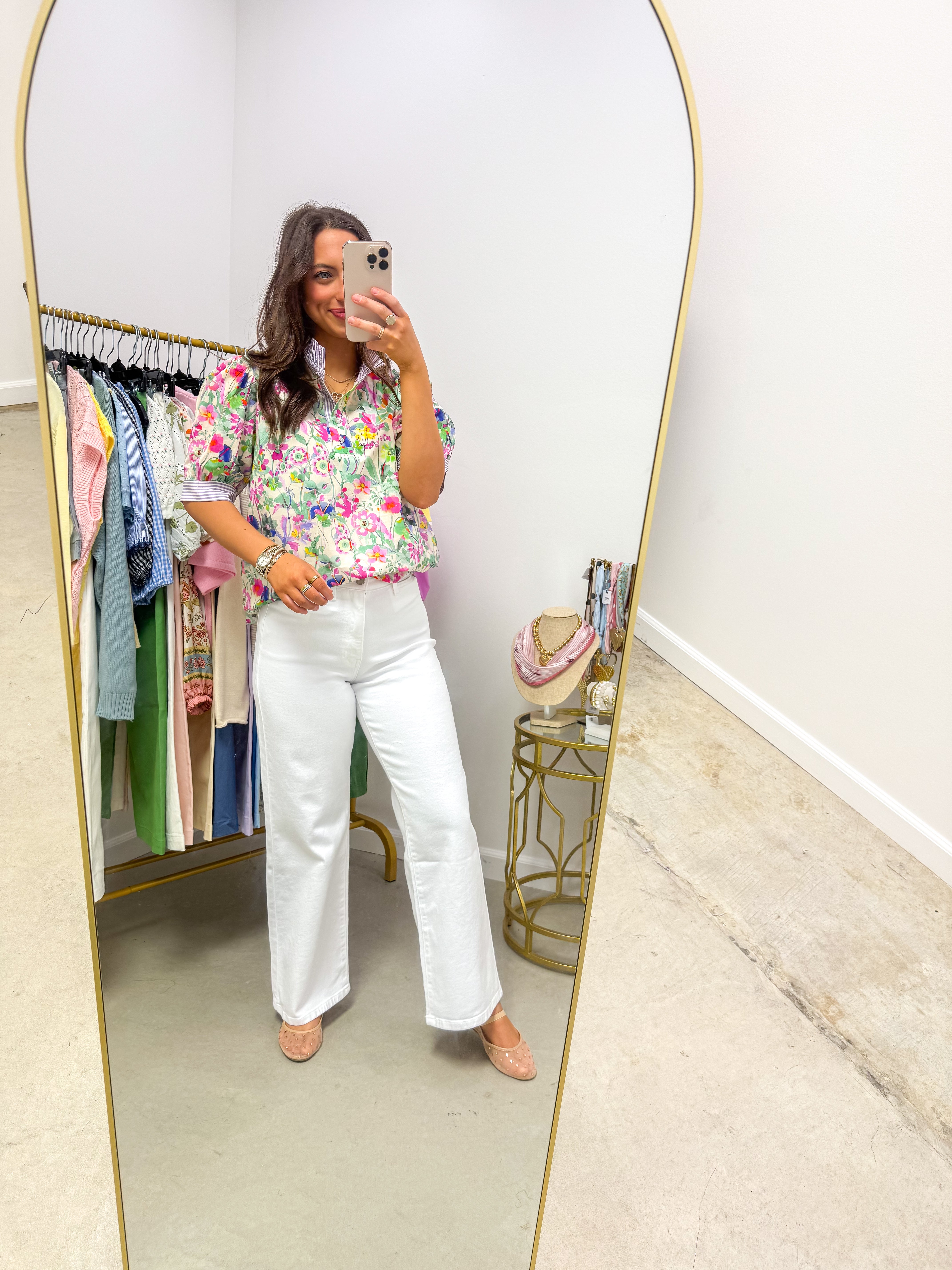 Flirt & Flow Lavender Top