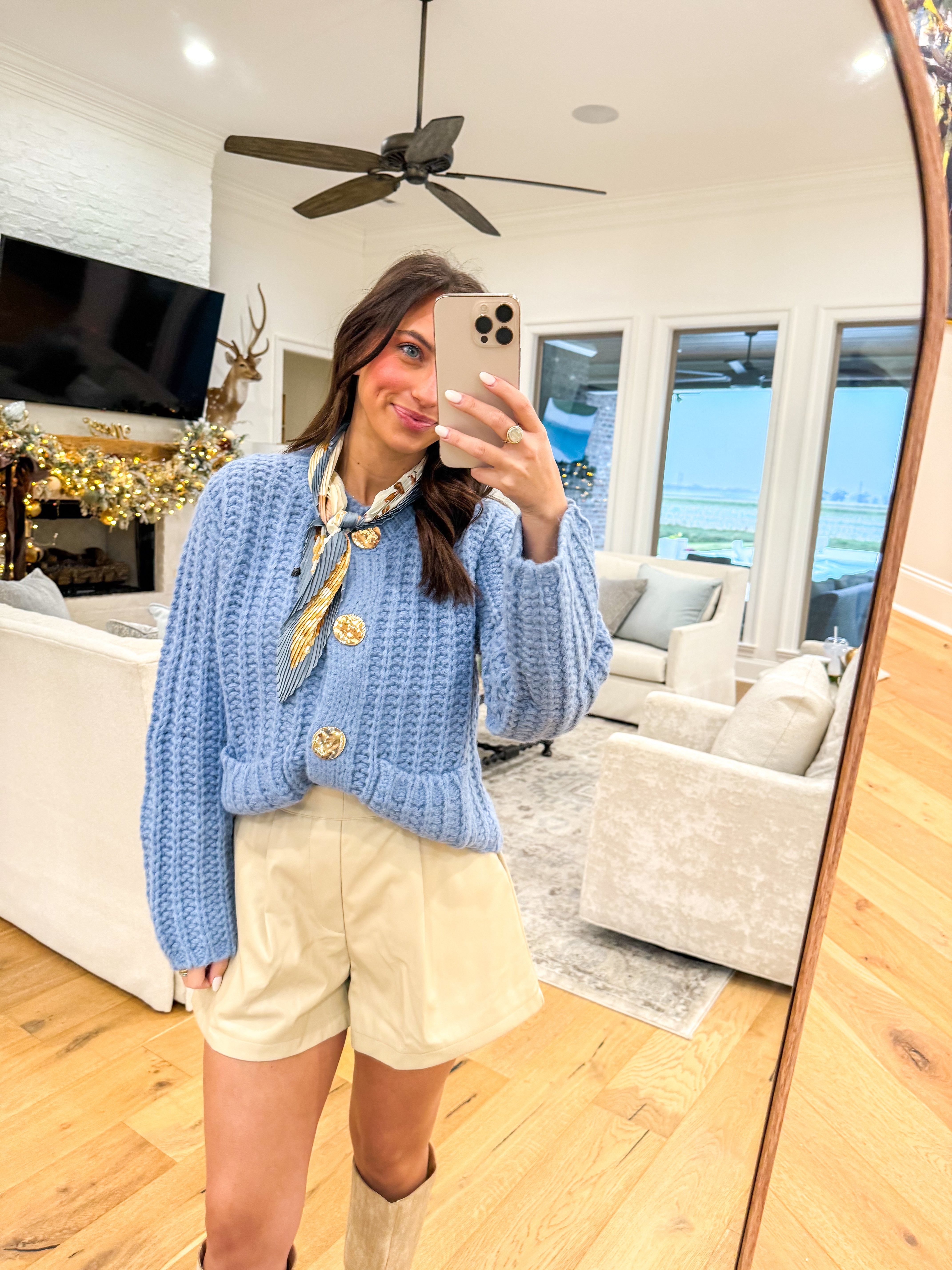 Periwinkle Chunky Sweater