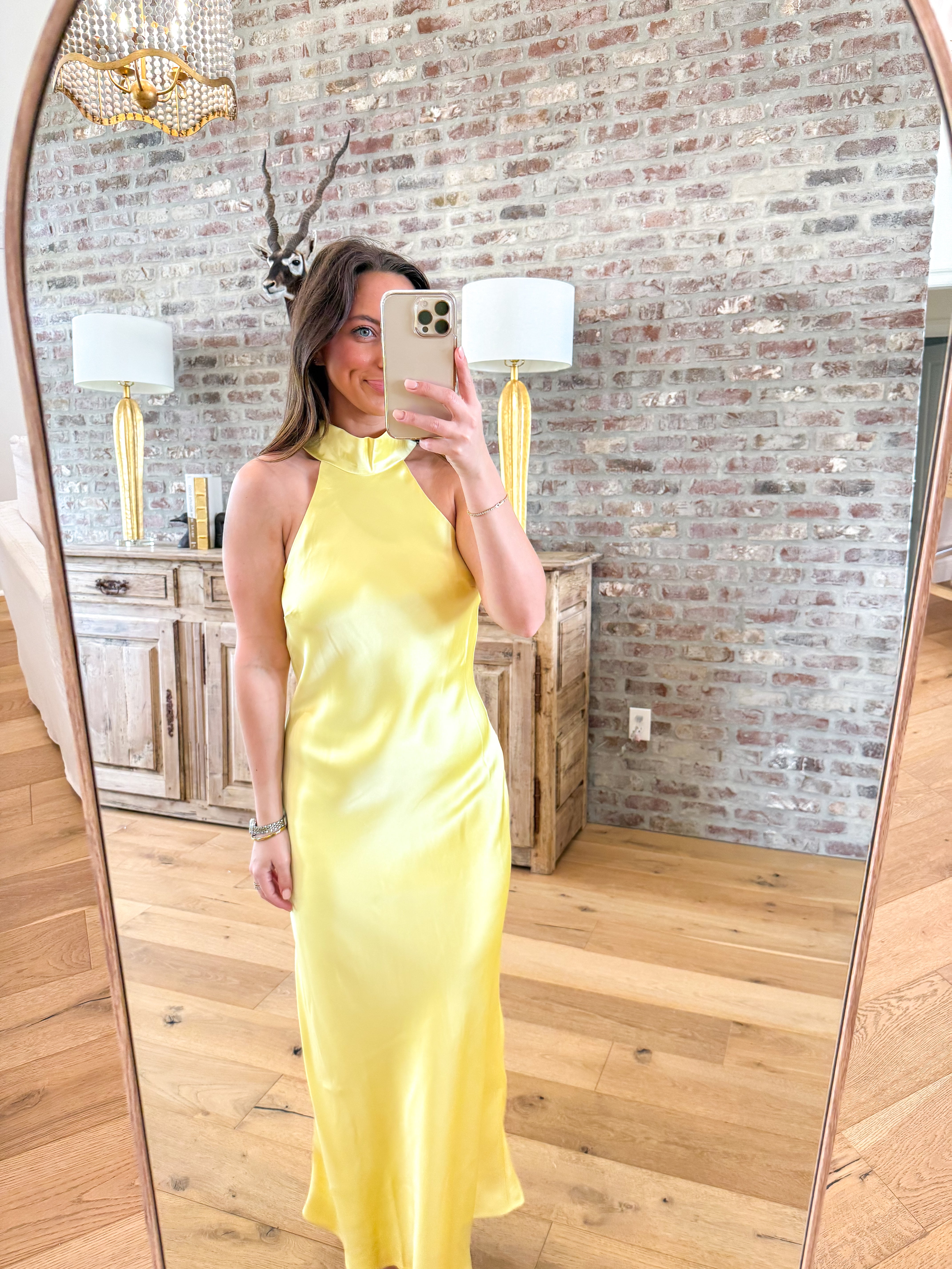 Lara Dress Butter Yellow