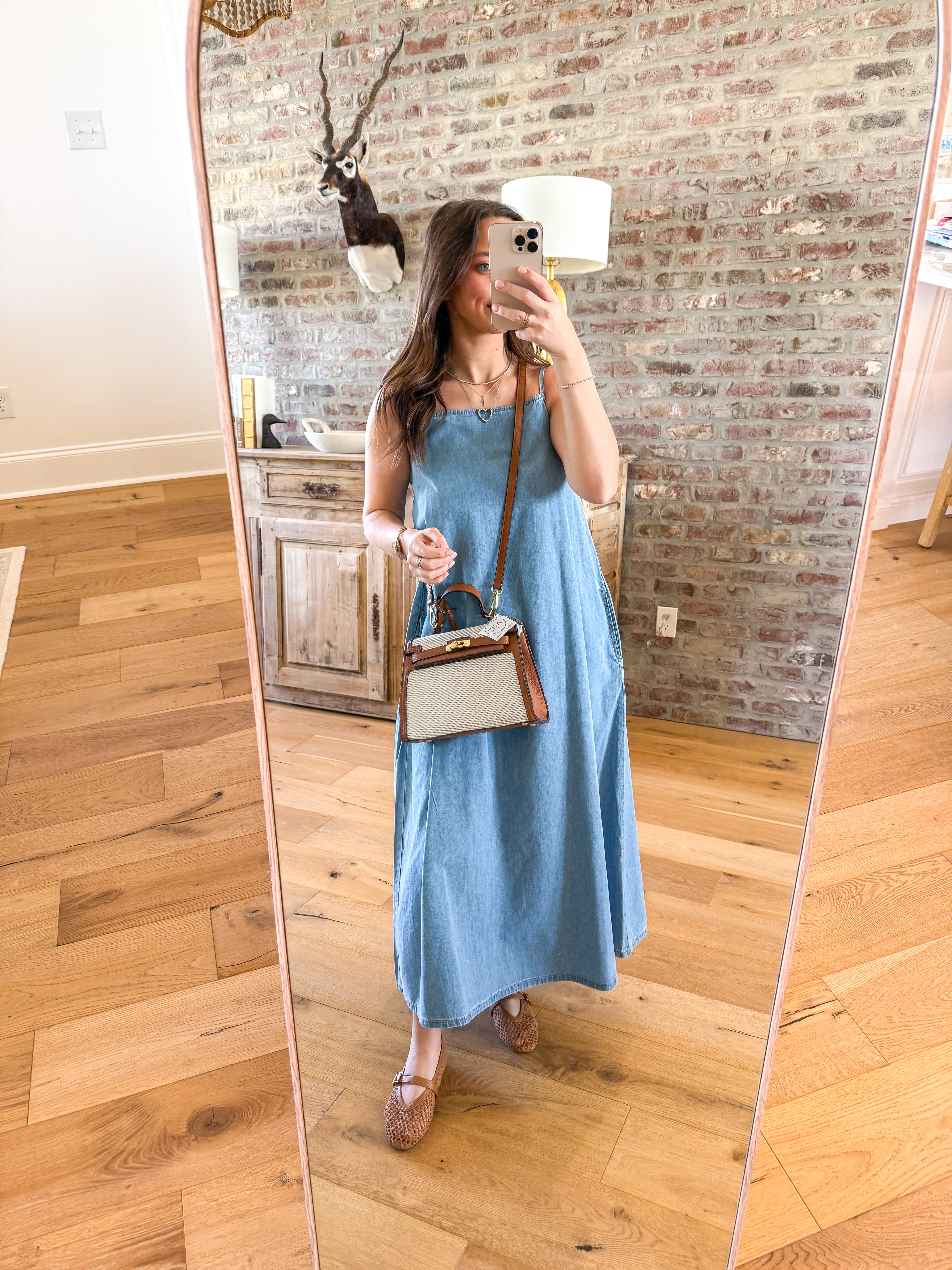 Chambray Denim Dreams Maxi