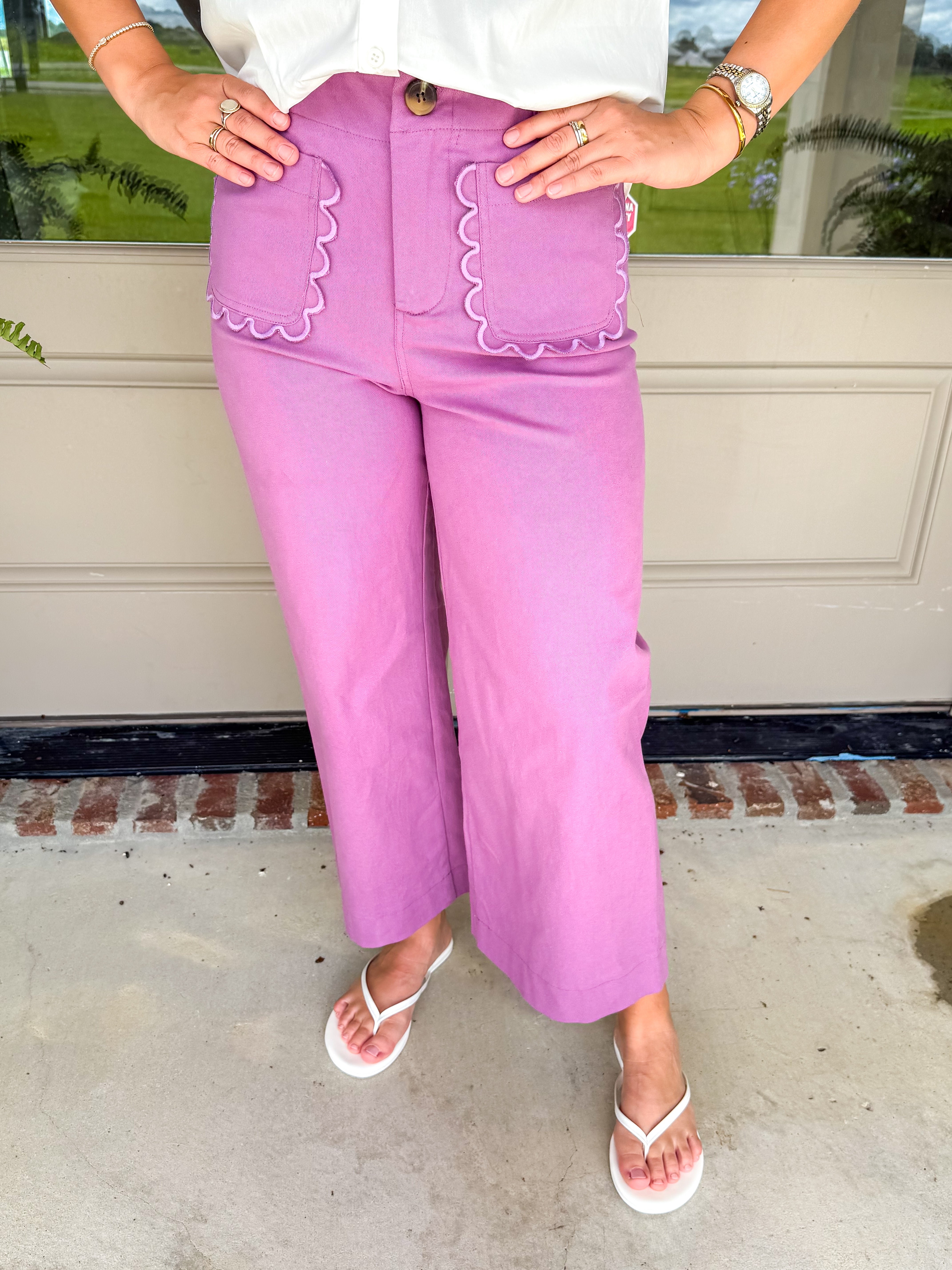 Color Me Cute Lilac Jeans