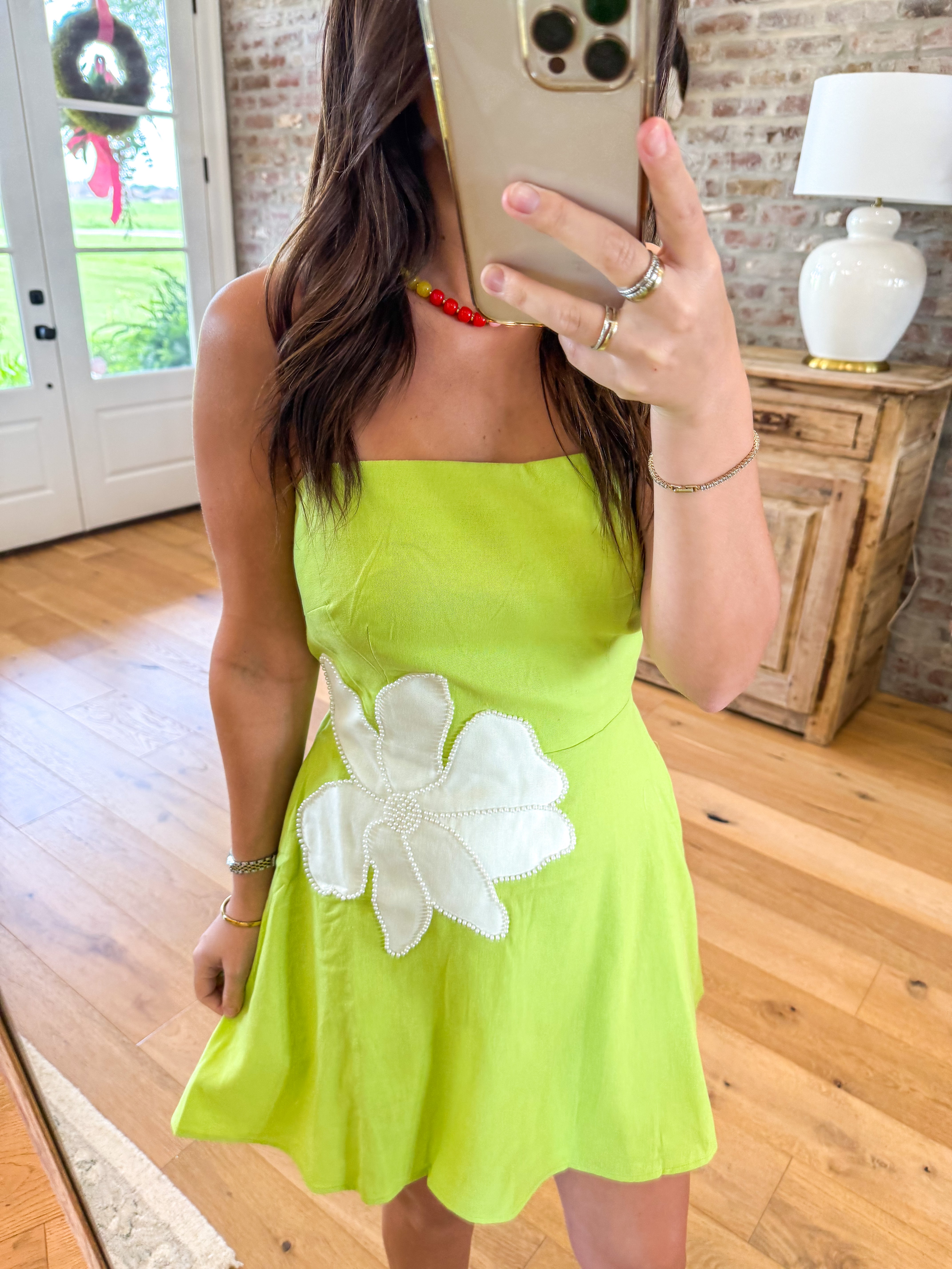 Lime in the Limelight Mini Dress