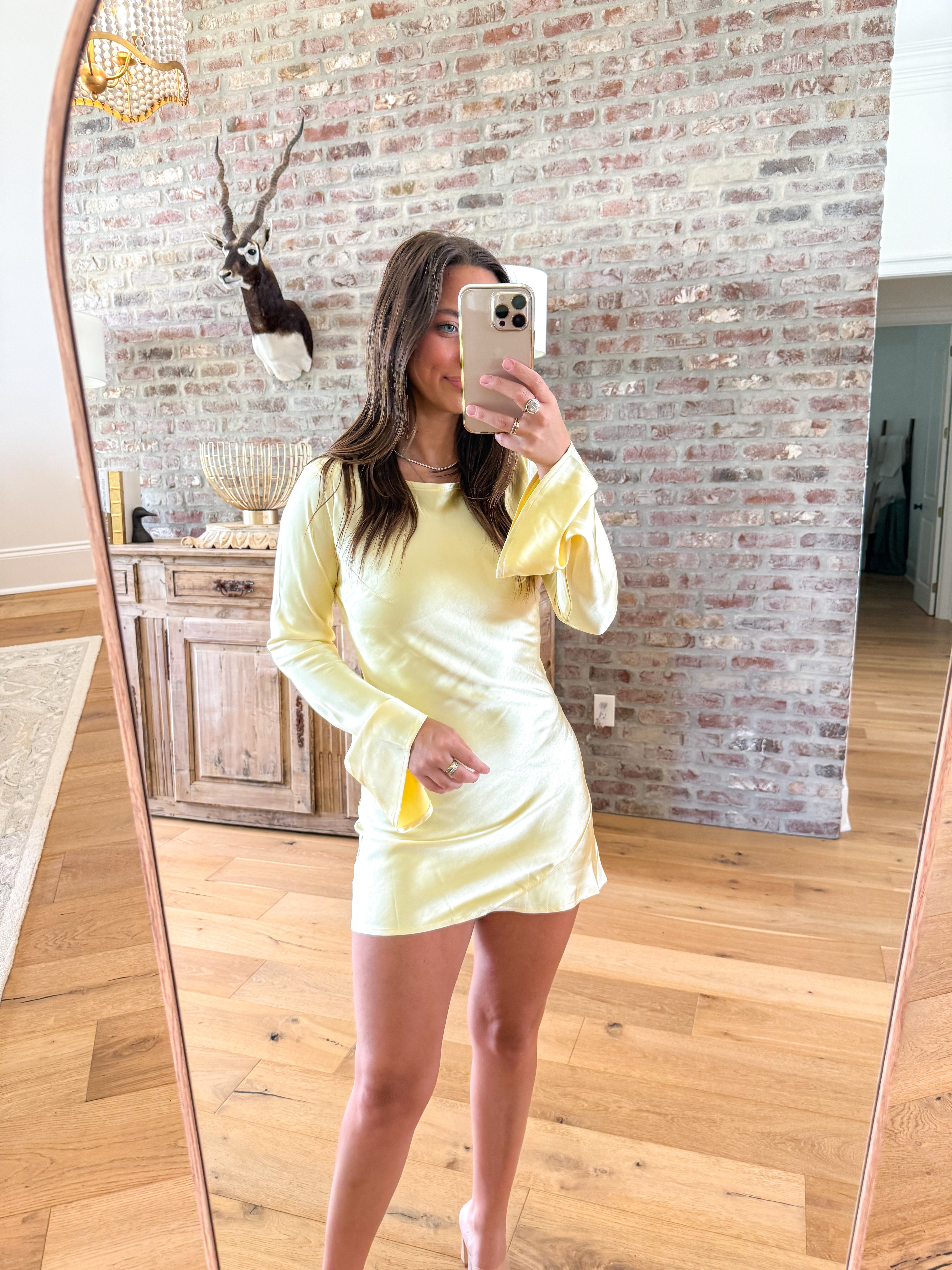 Palermo Butter Yellow Dress