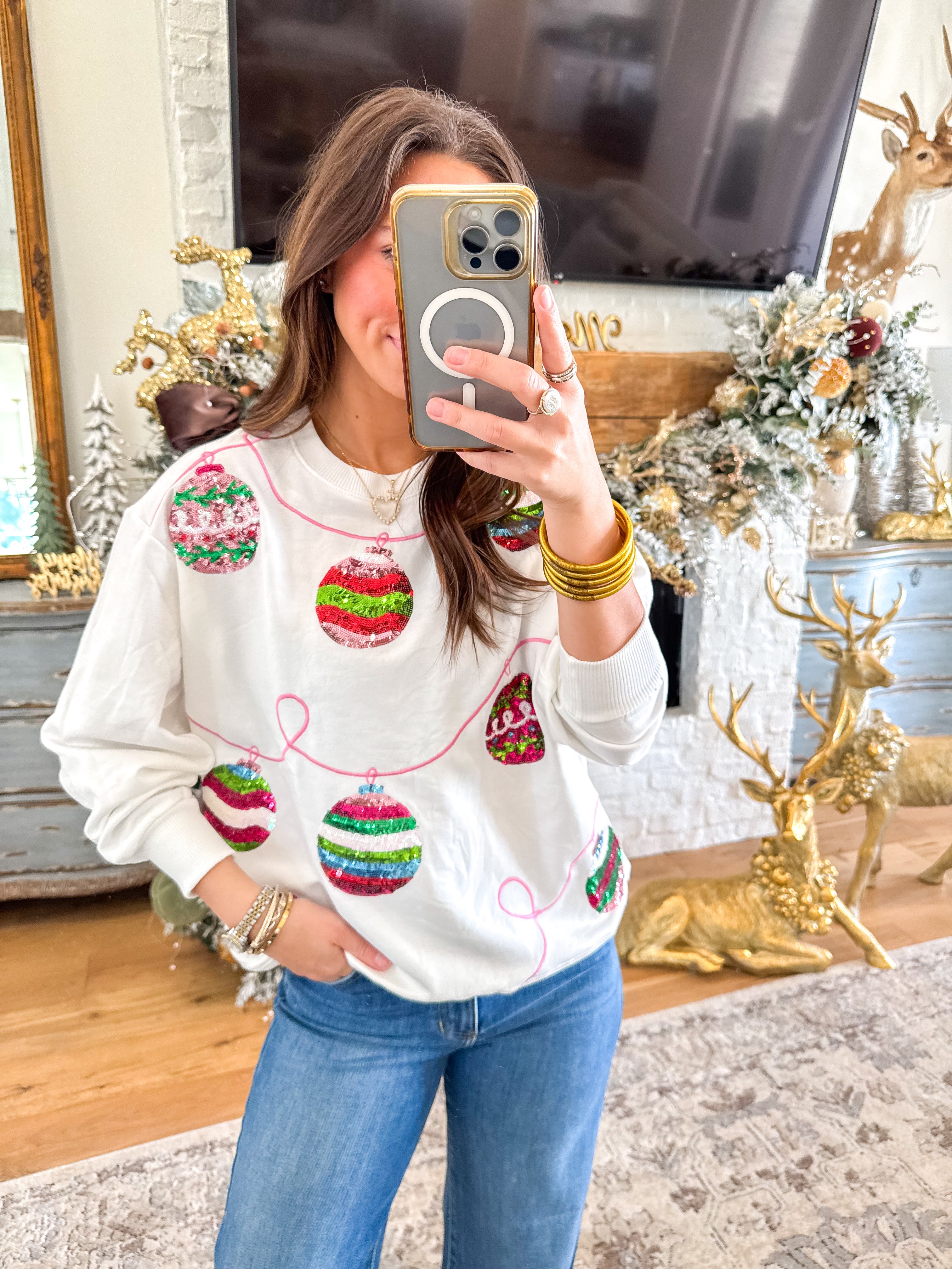 Sarah Sweatshirt | Ornaments