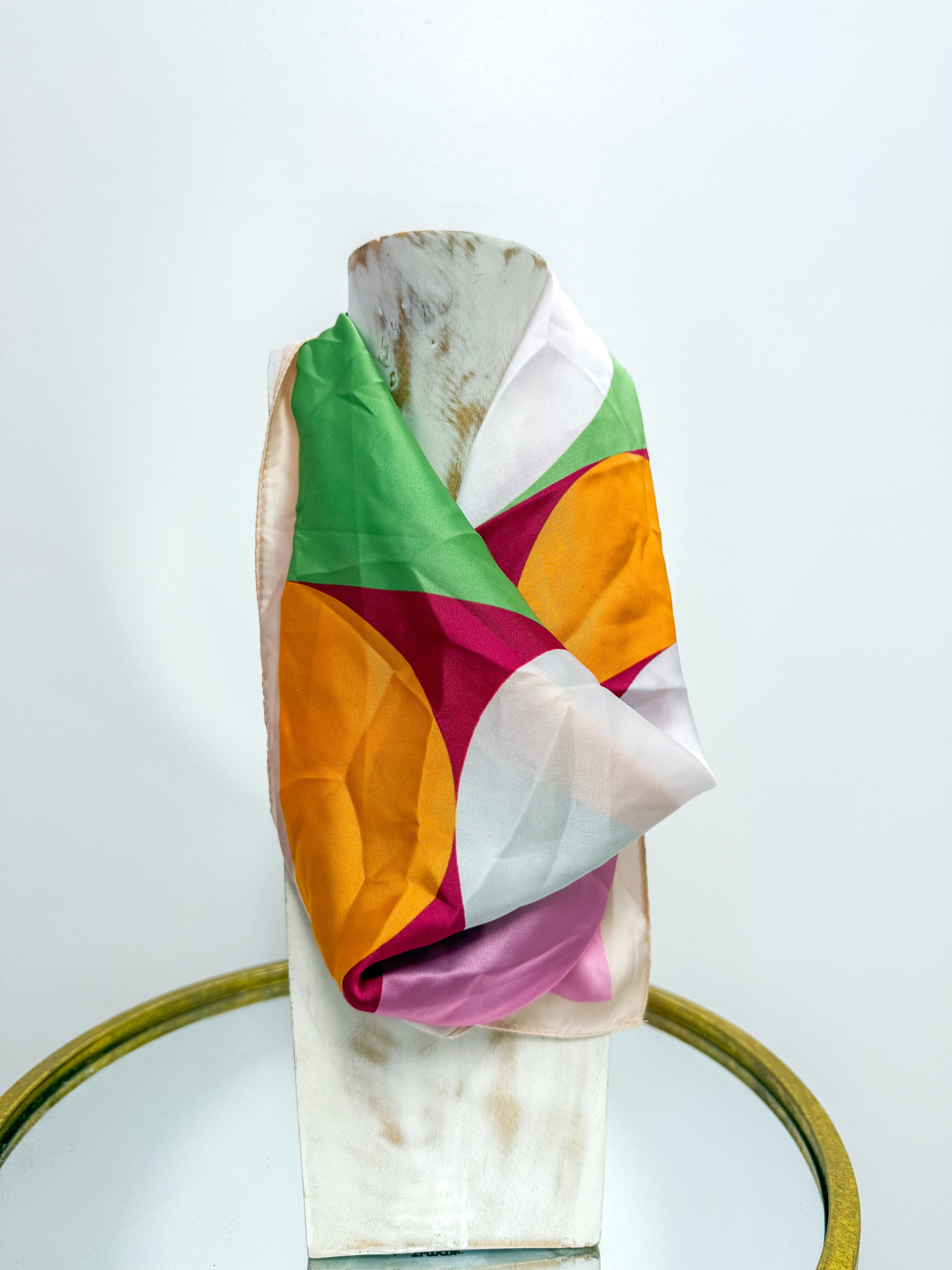 Colorful Circle Scarf