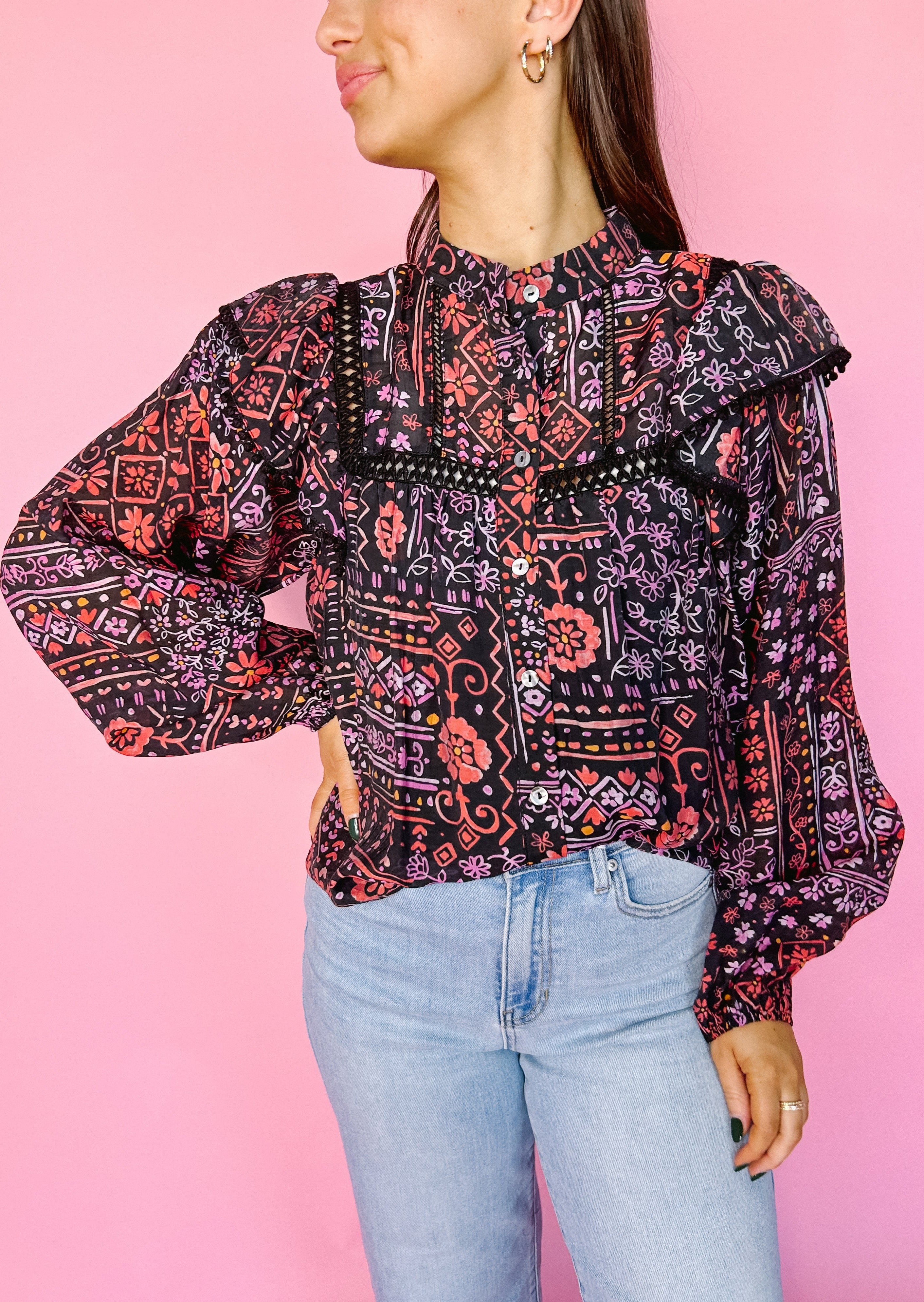 Emory Floral Blouse