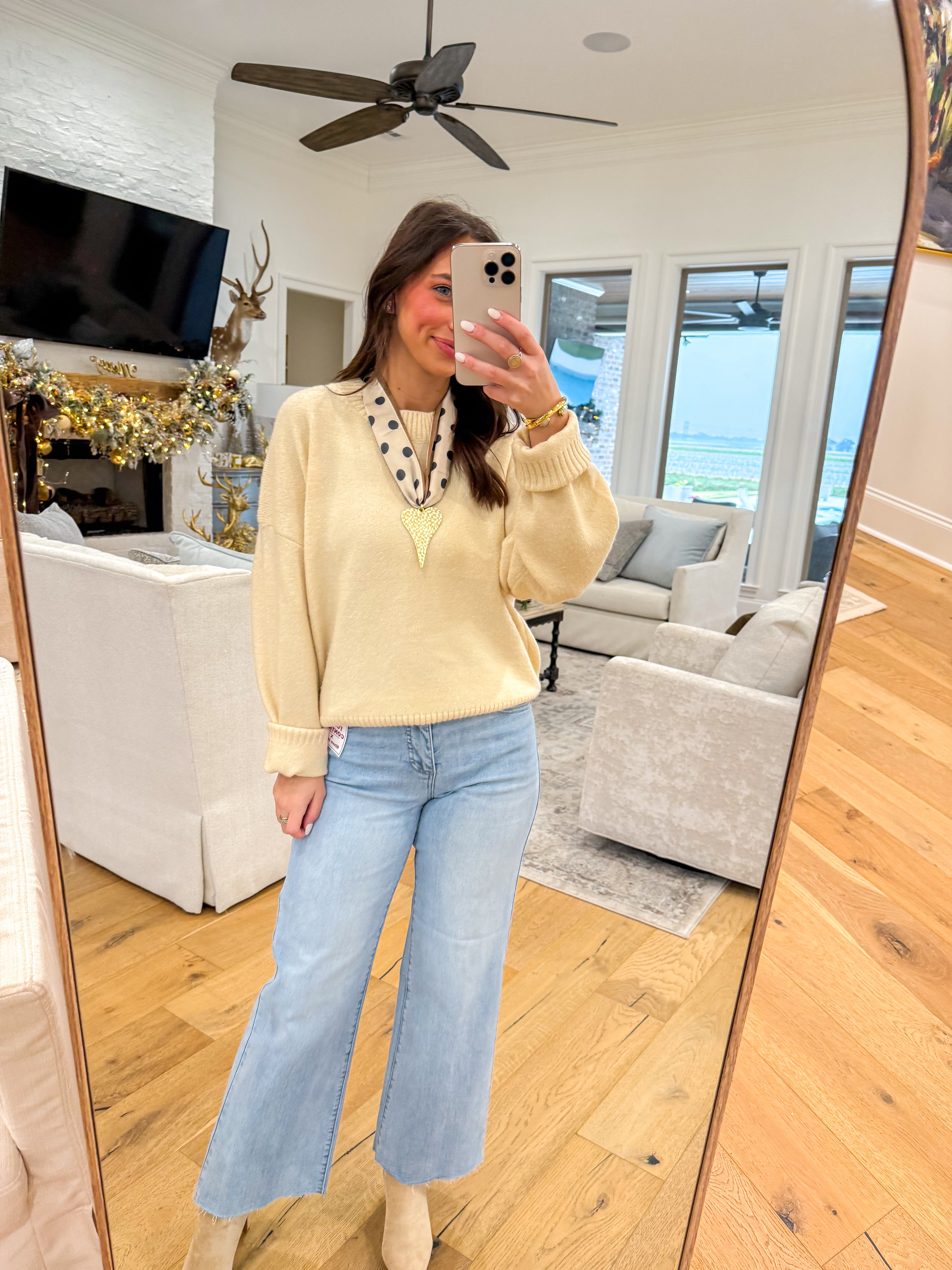 Everyday Essential Cream Sweater
