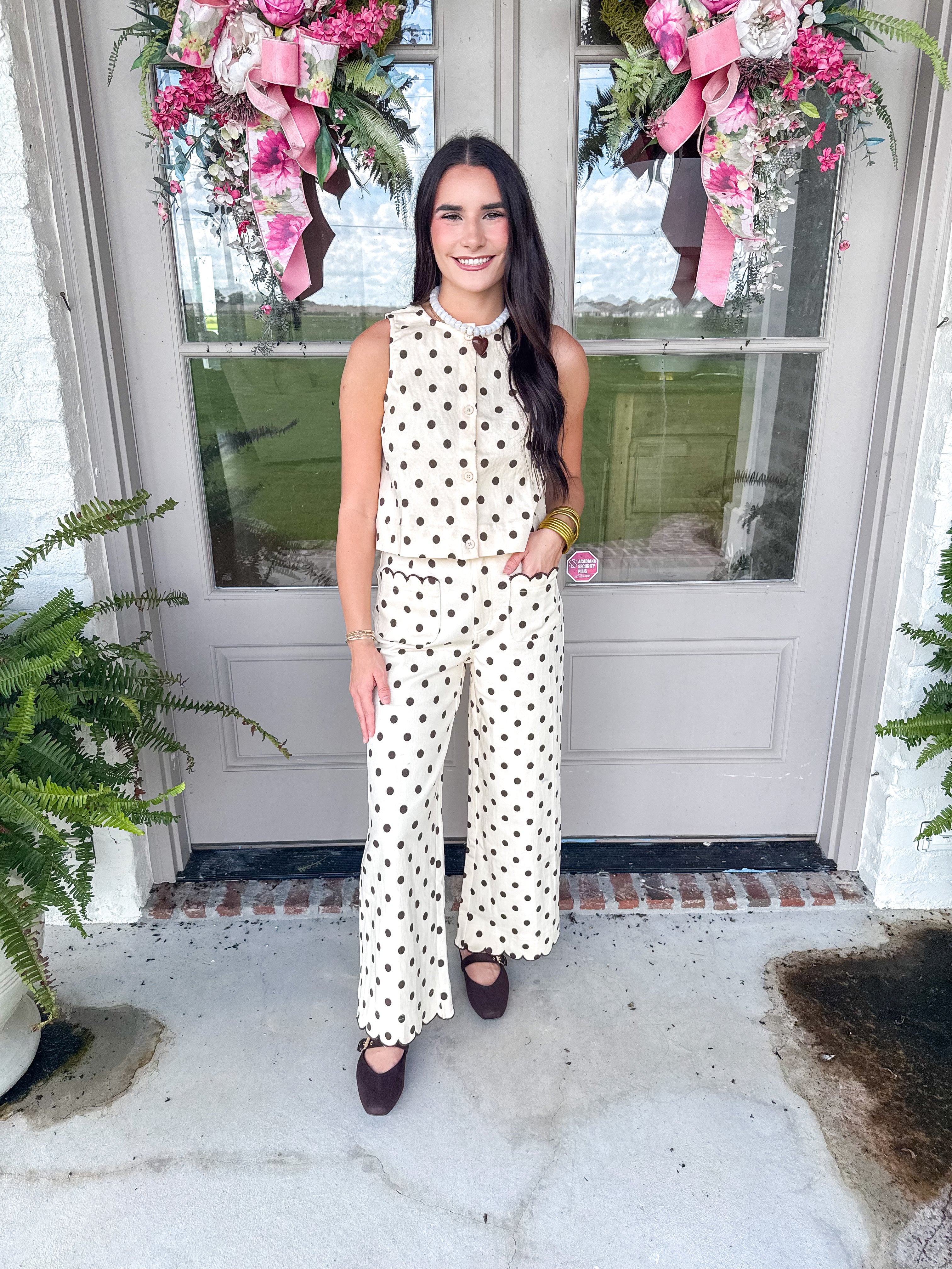 The Dot Spot Sleeveless Top