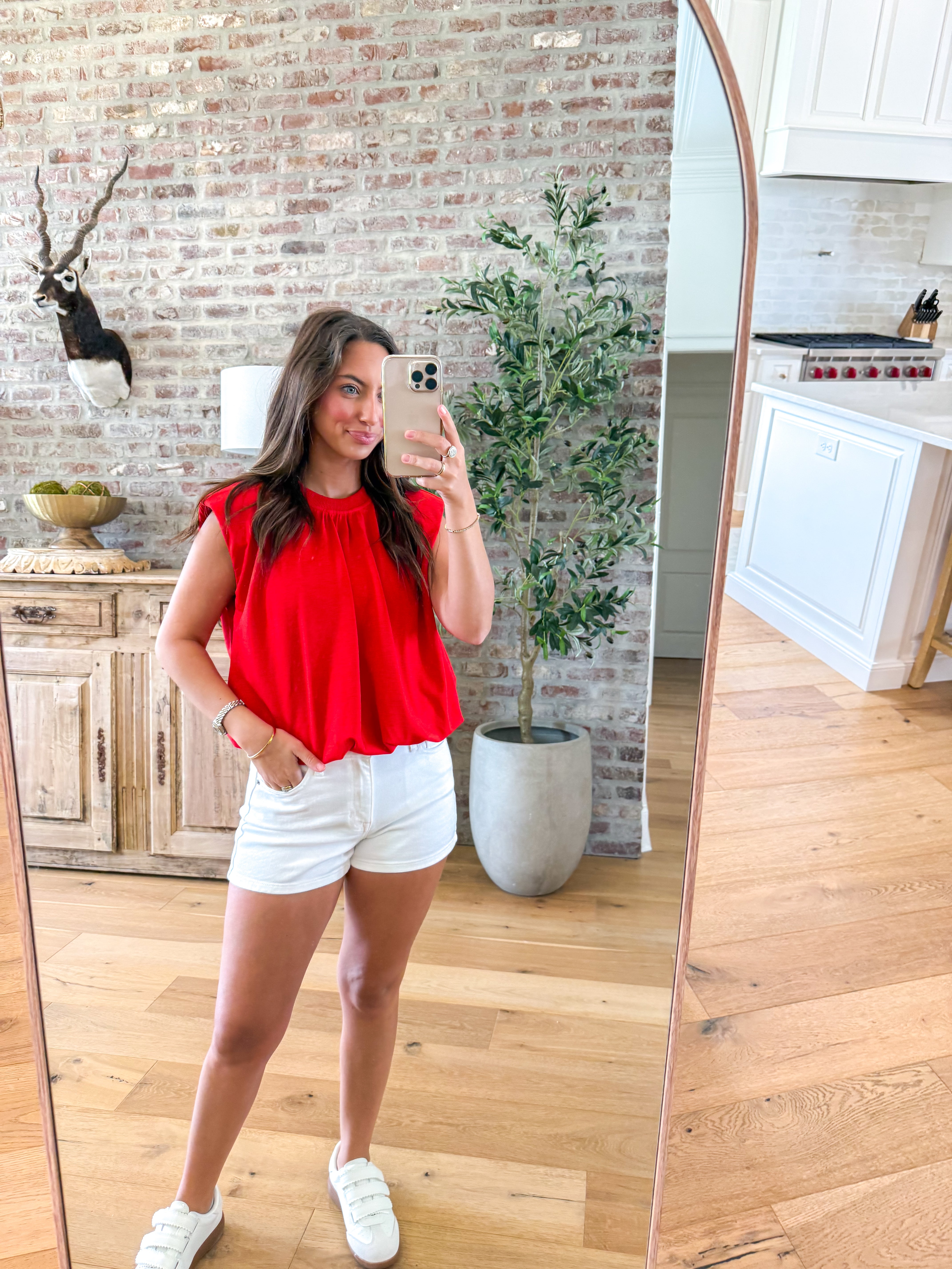Bubbly Red Top