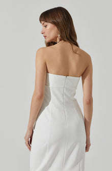 Camryn Embellished Strapless Midi