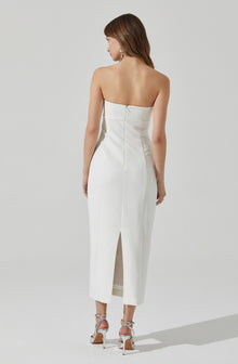 Camryn Embellished Strapless Midi