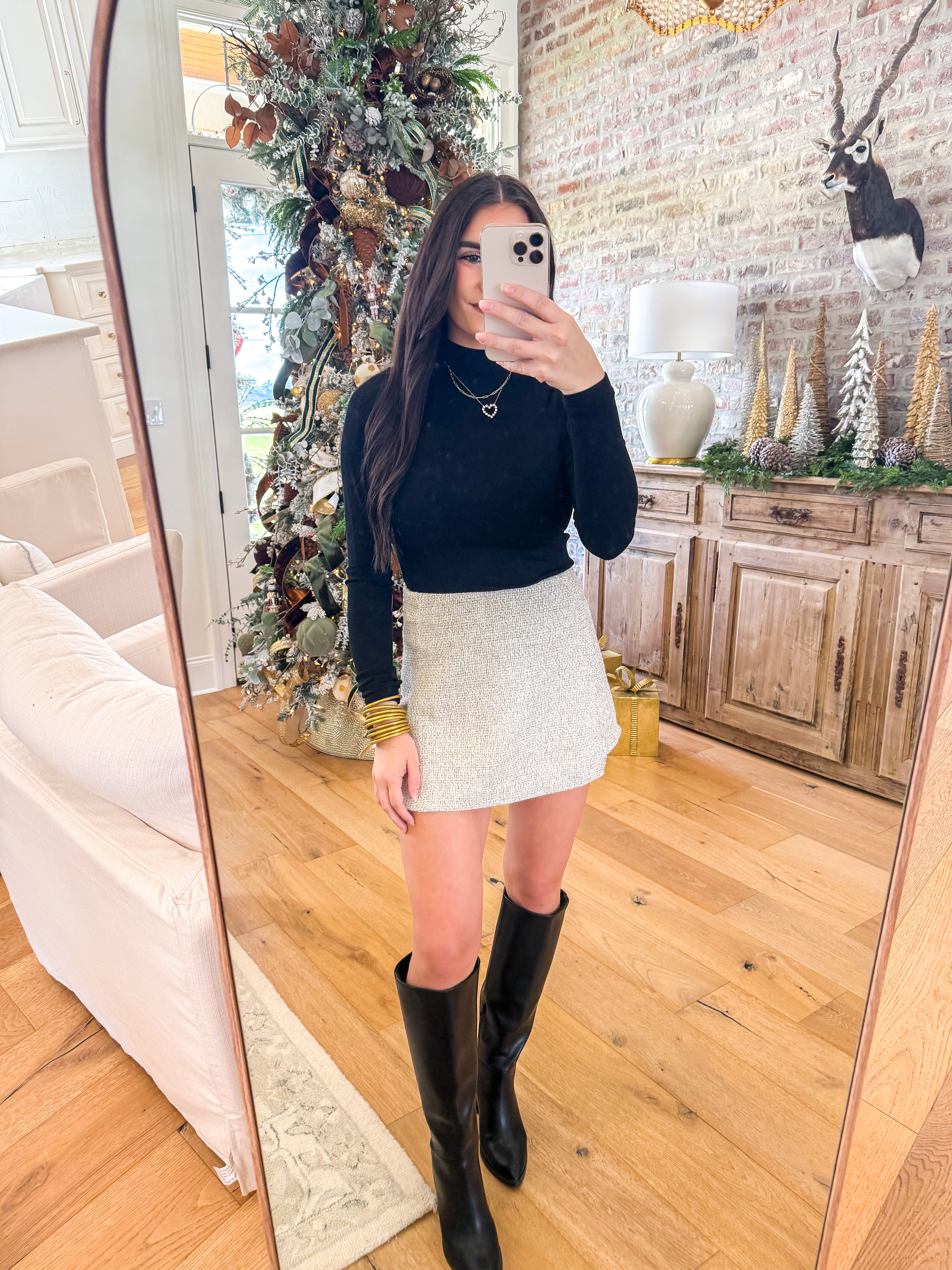 Ronan Knit Top Black