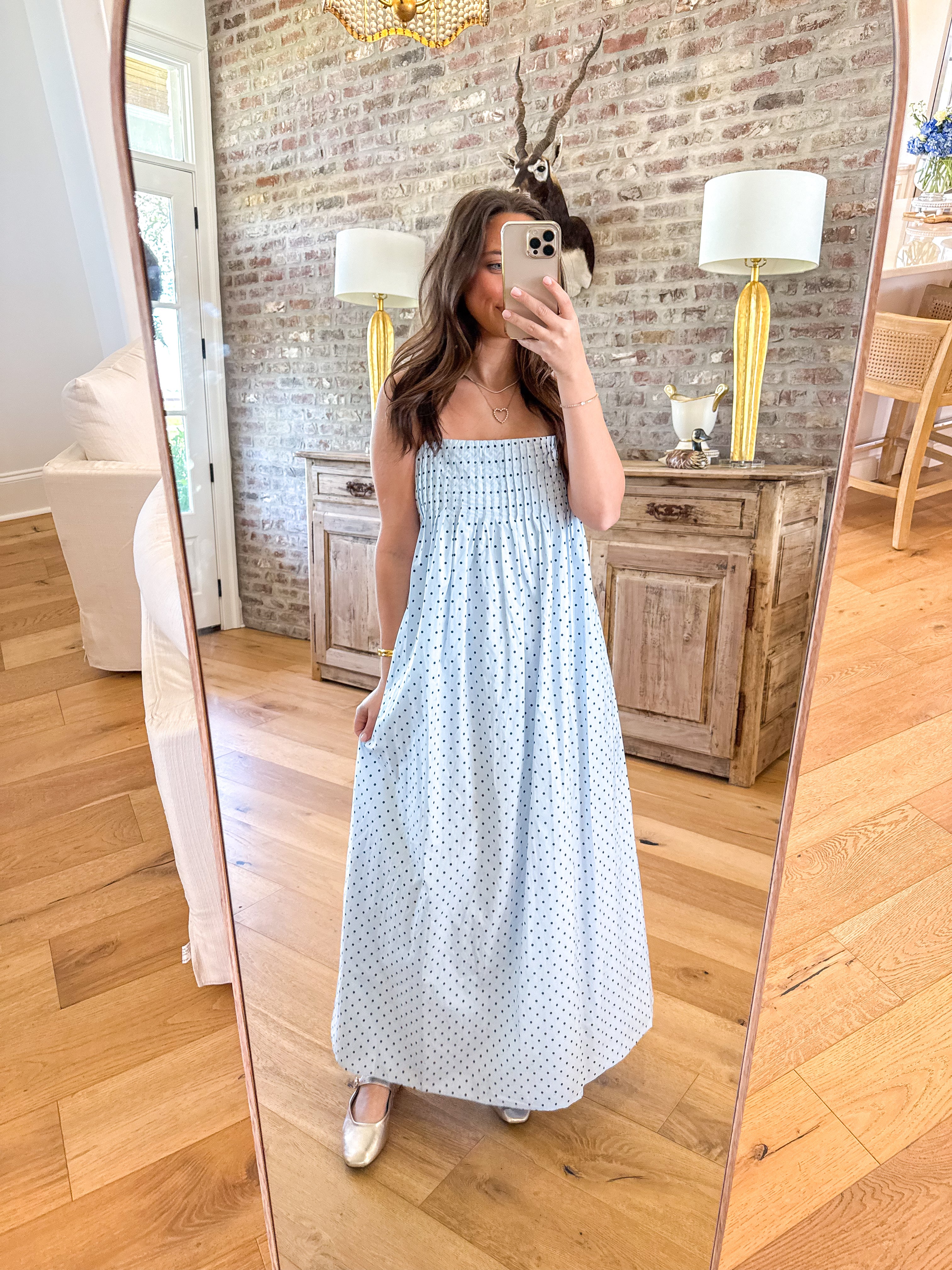 Sky Day Dot Maxi