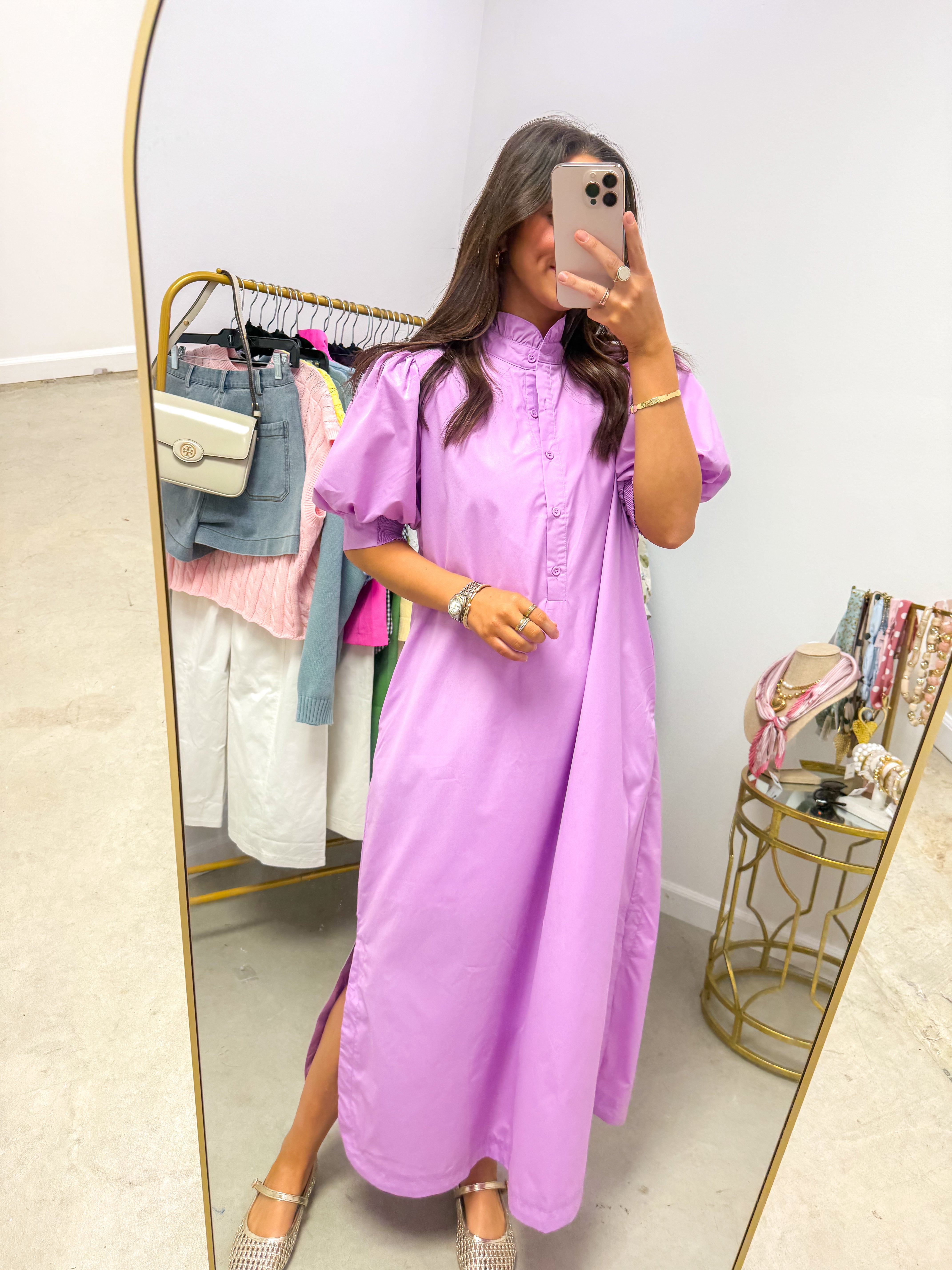 Garden Grace Lilac Midi