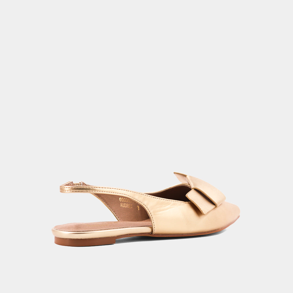 Audrey Gold Sandals