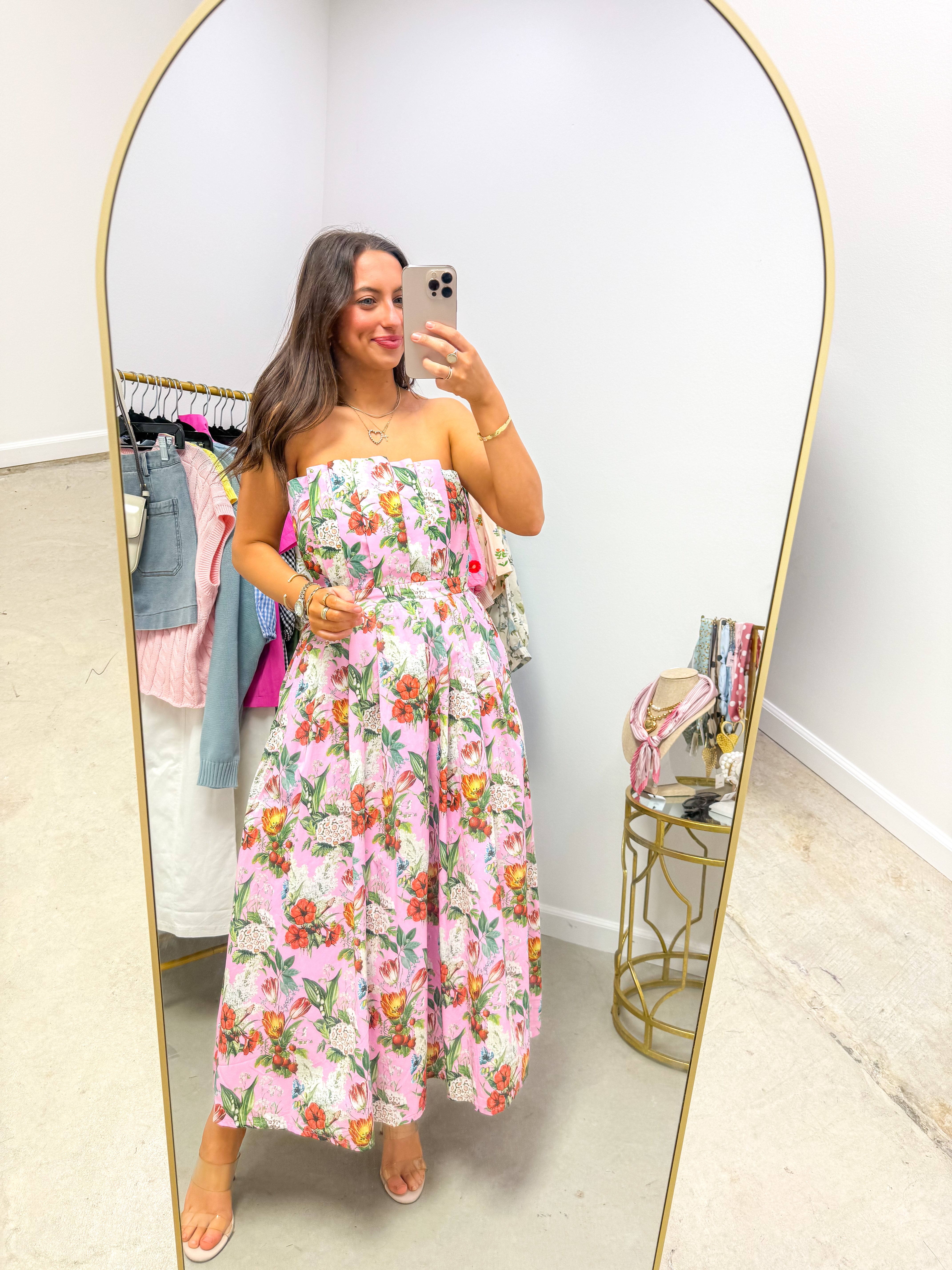 Daisy Daydream Pink Midi