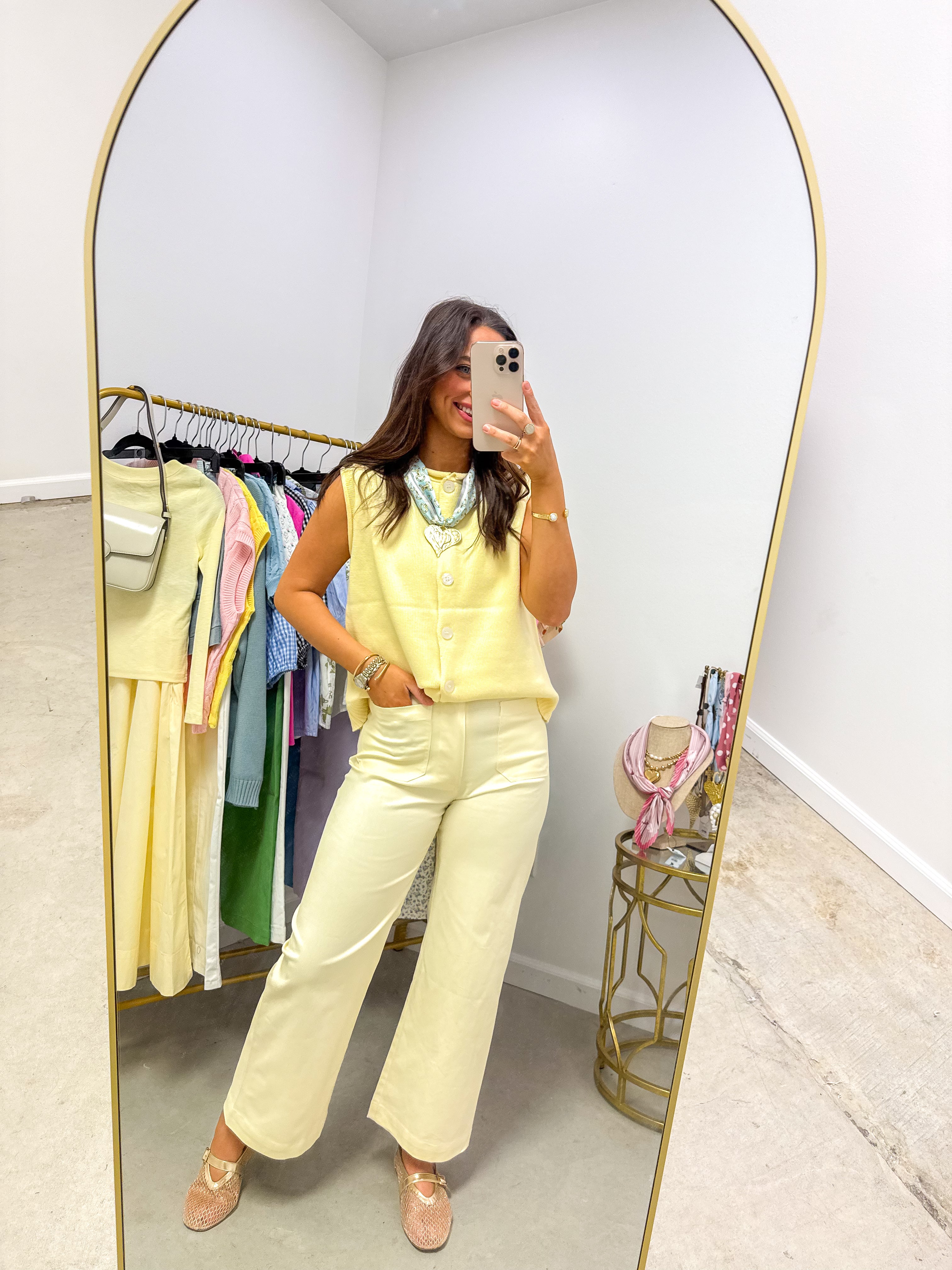 Daisy Classic Button Sweater Vest