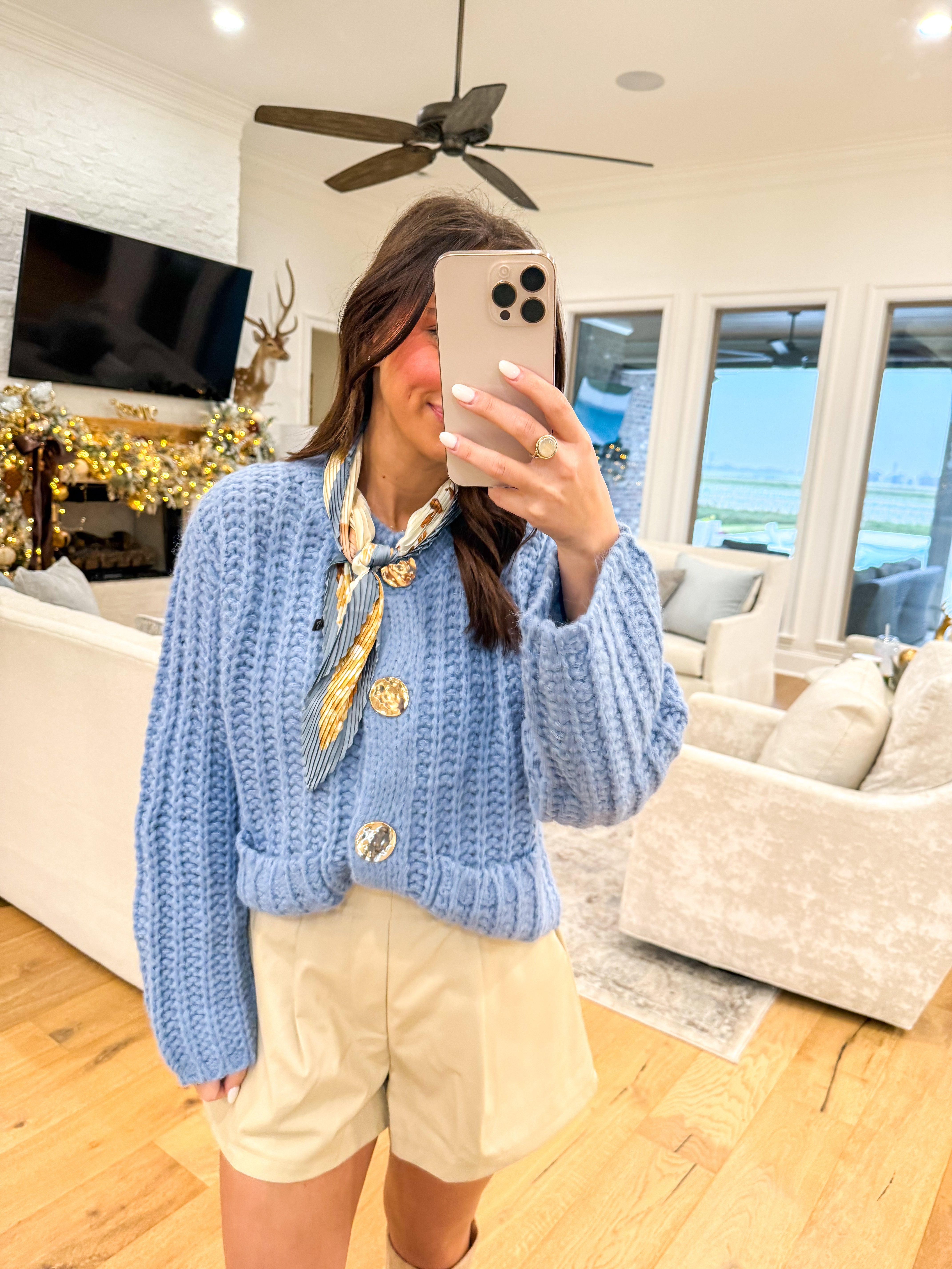 Periwinkle Chunky Sweater