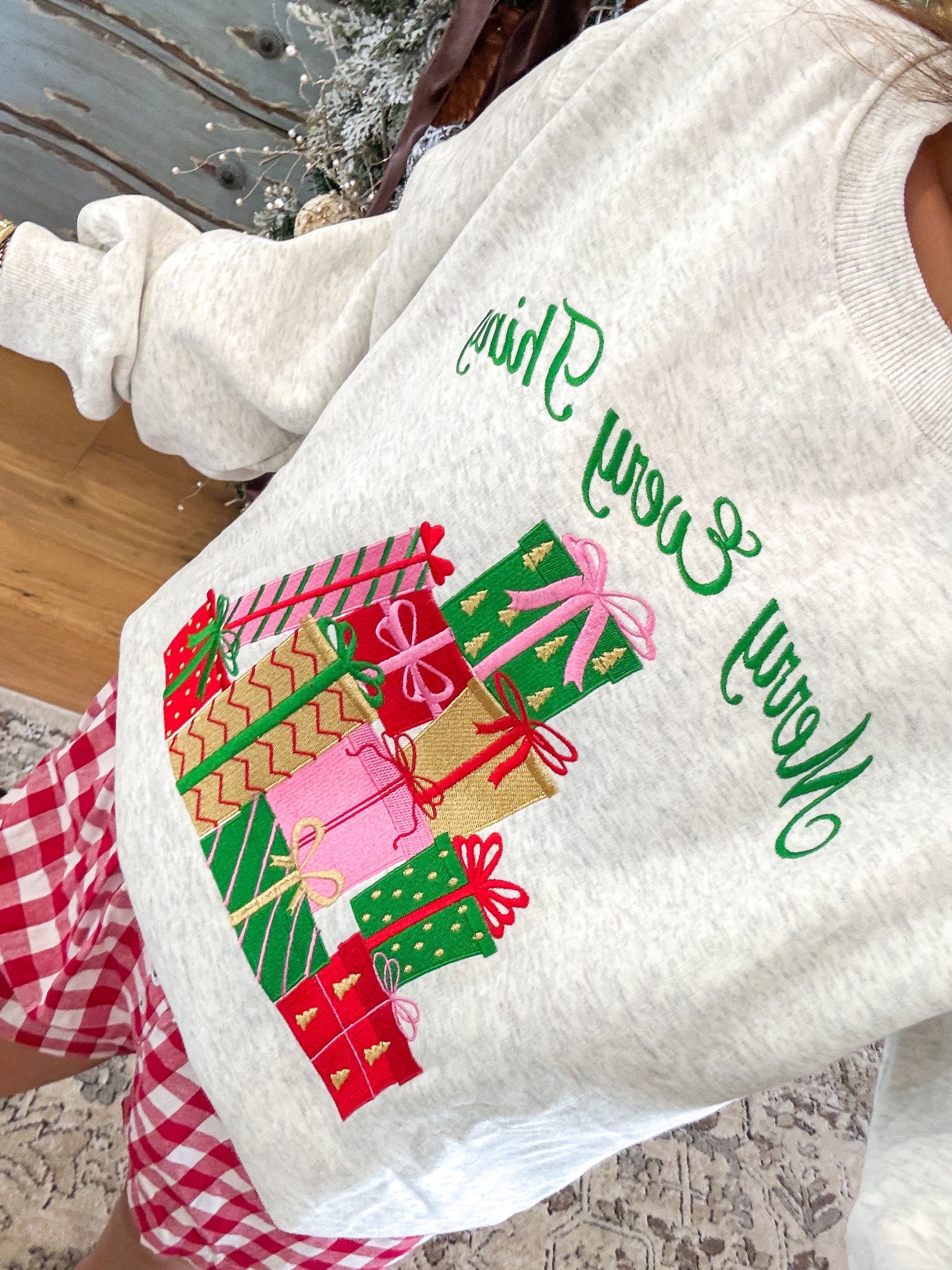 Merry Everything Fleece Sweatshirt