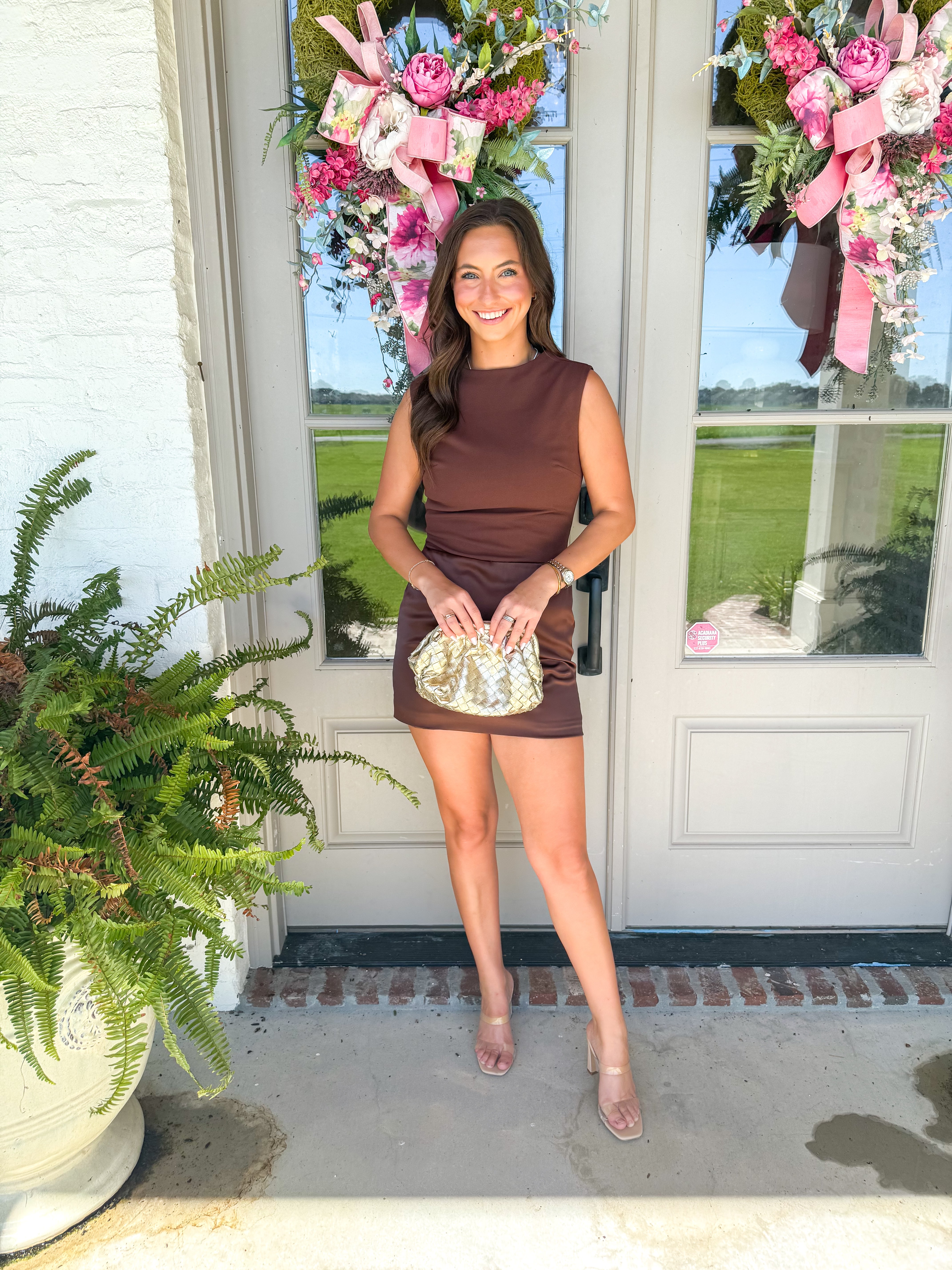 Espresso Sky Mini Dress