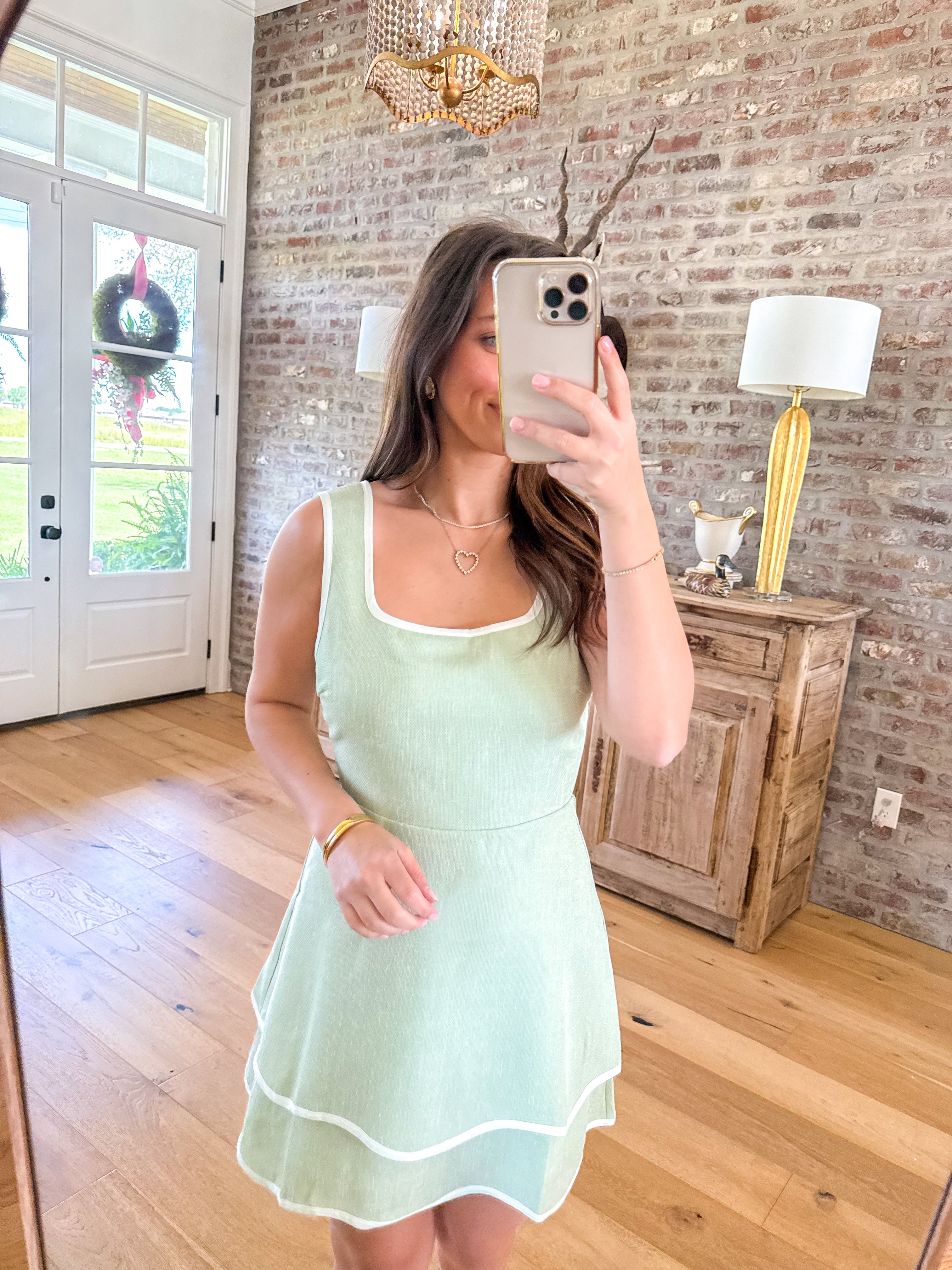 Sage & Sweet Mini Dress