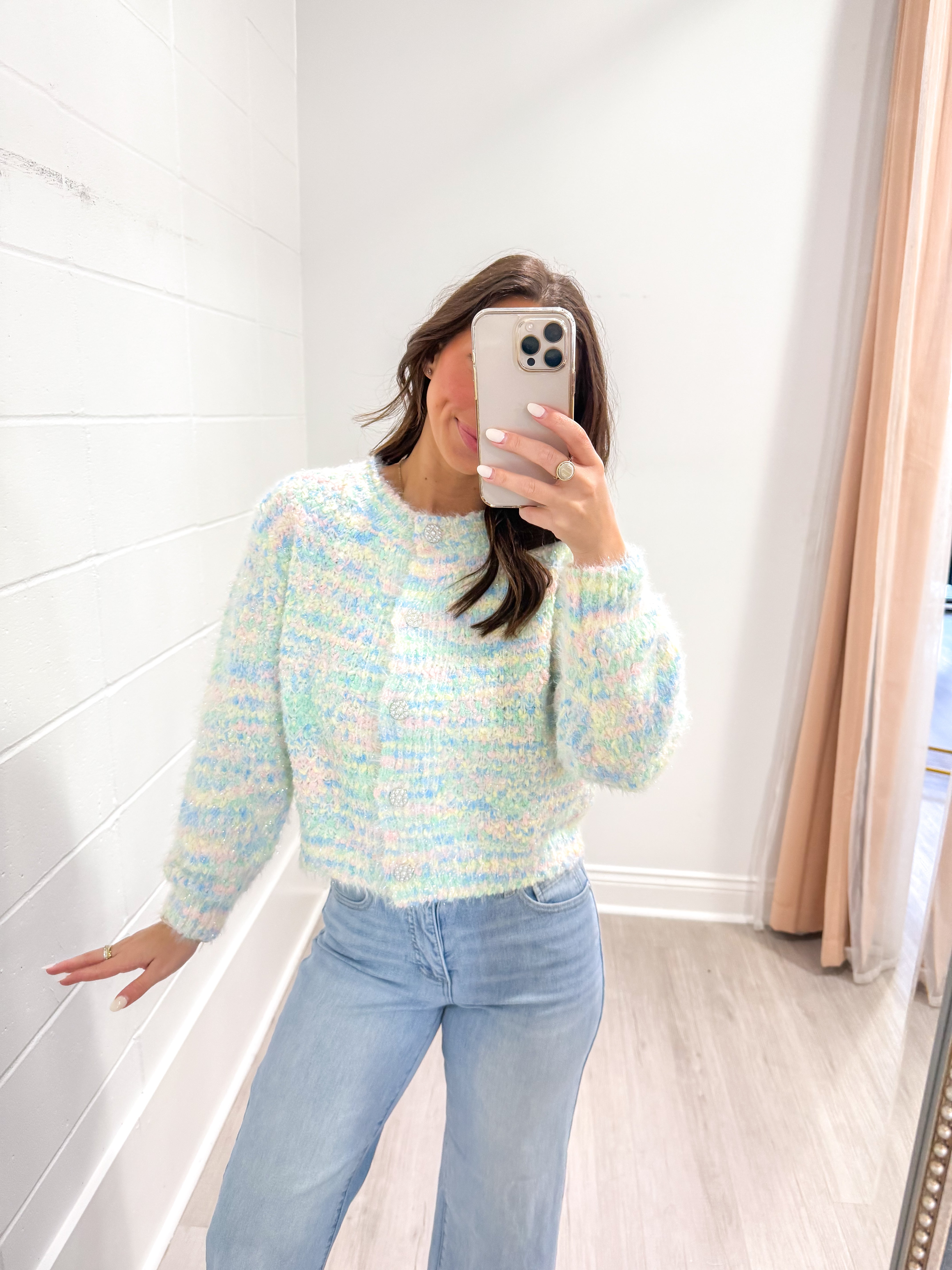 Mint Multi Sweater
