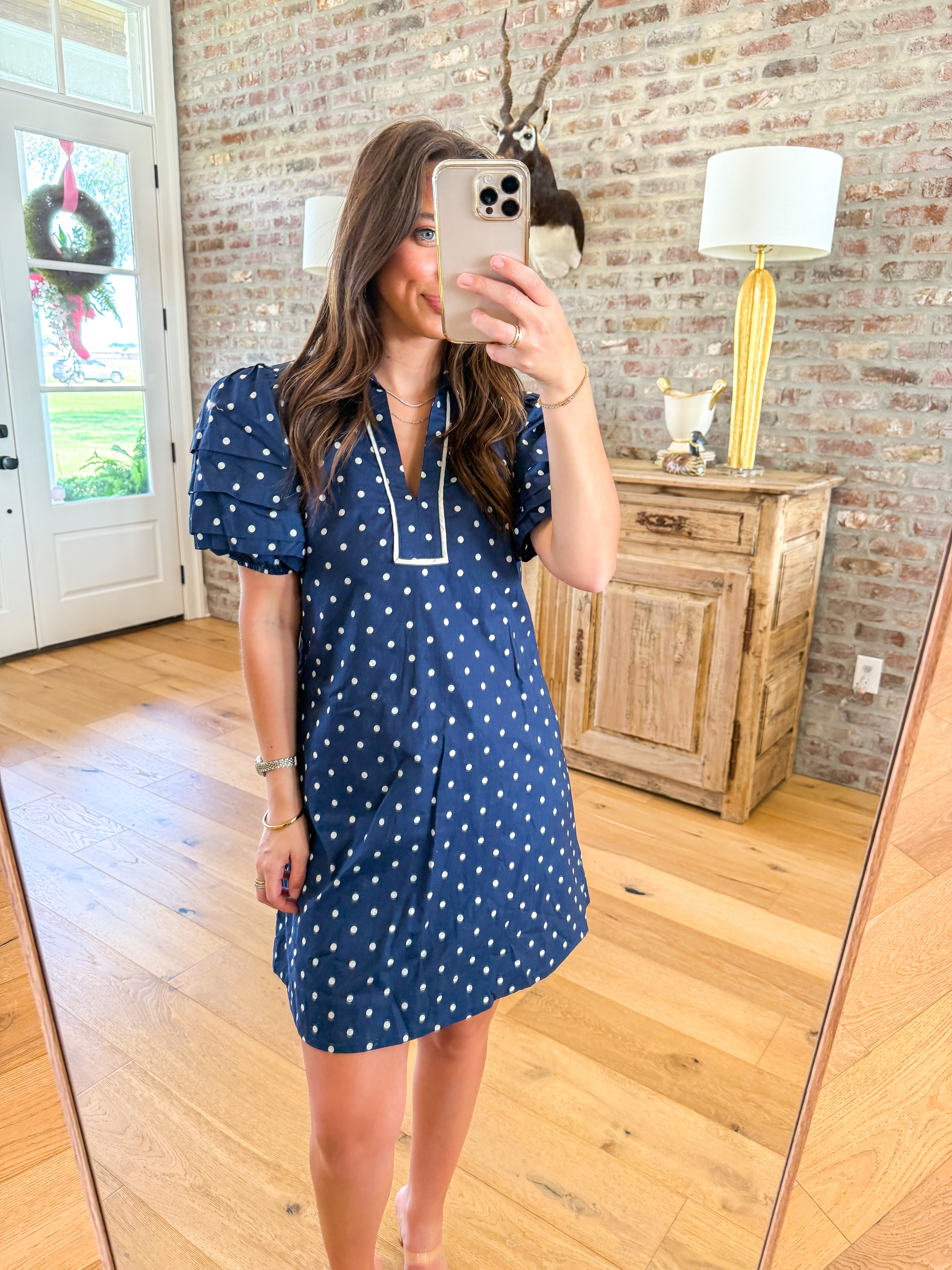 Darling Dot Navy Mini