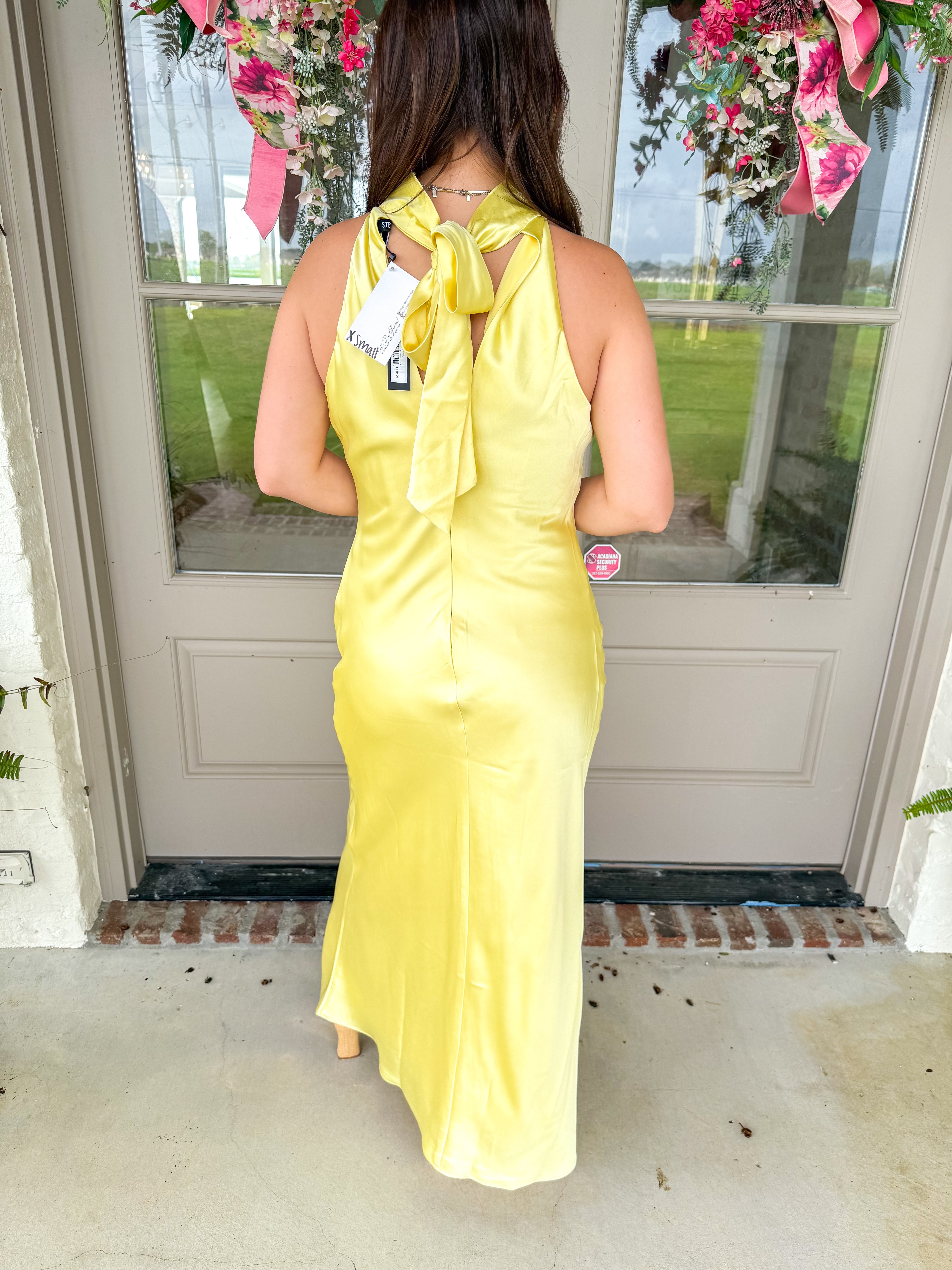 Lara Dress Butter Yellow