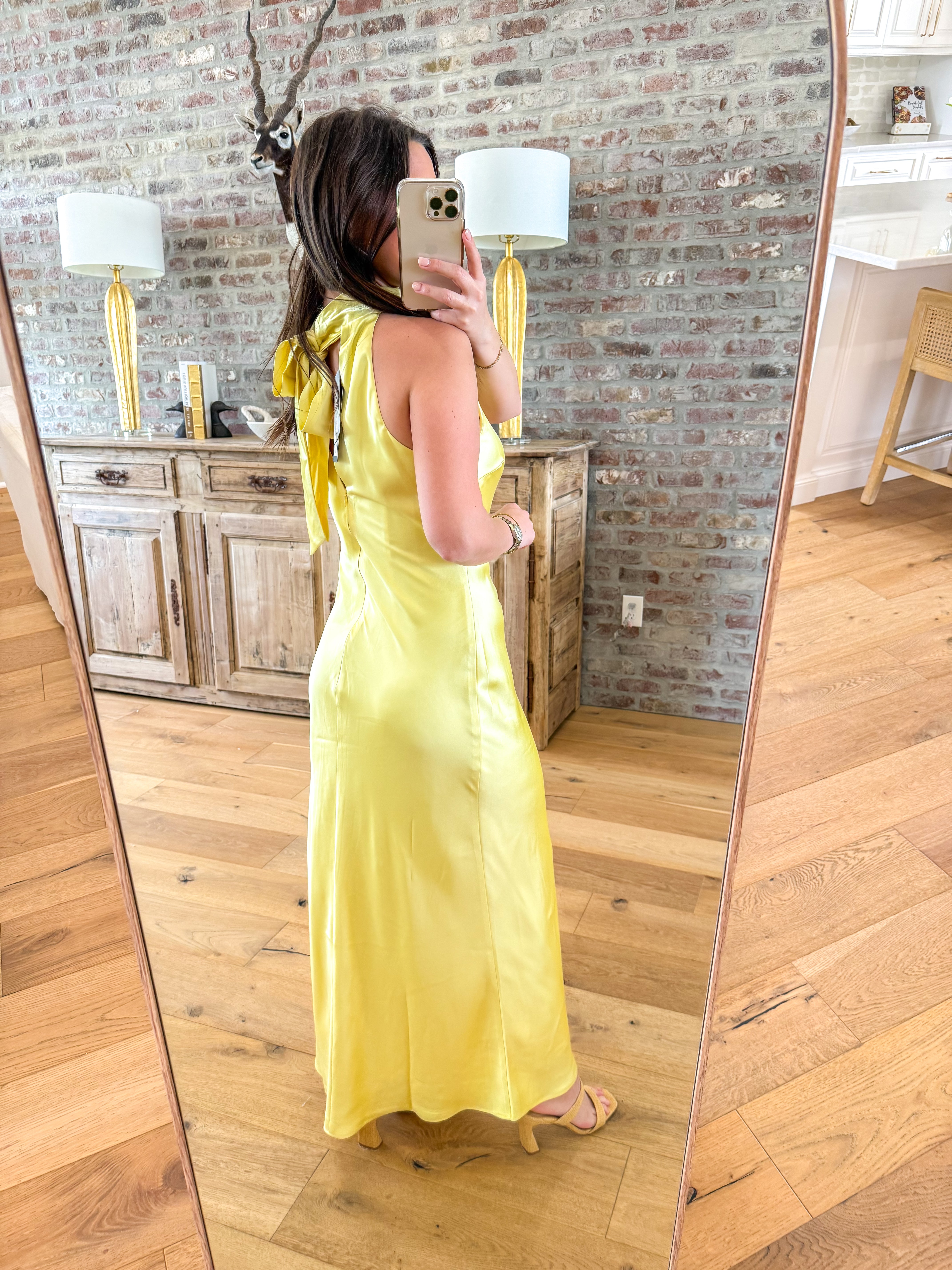 Lara Dress Butter Yellow