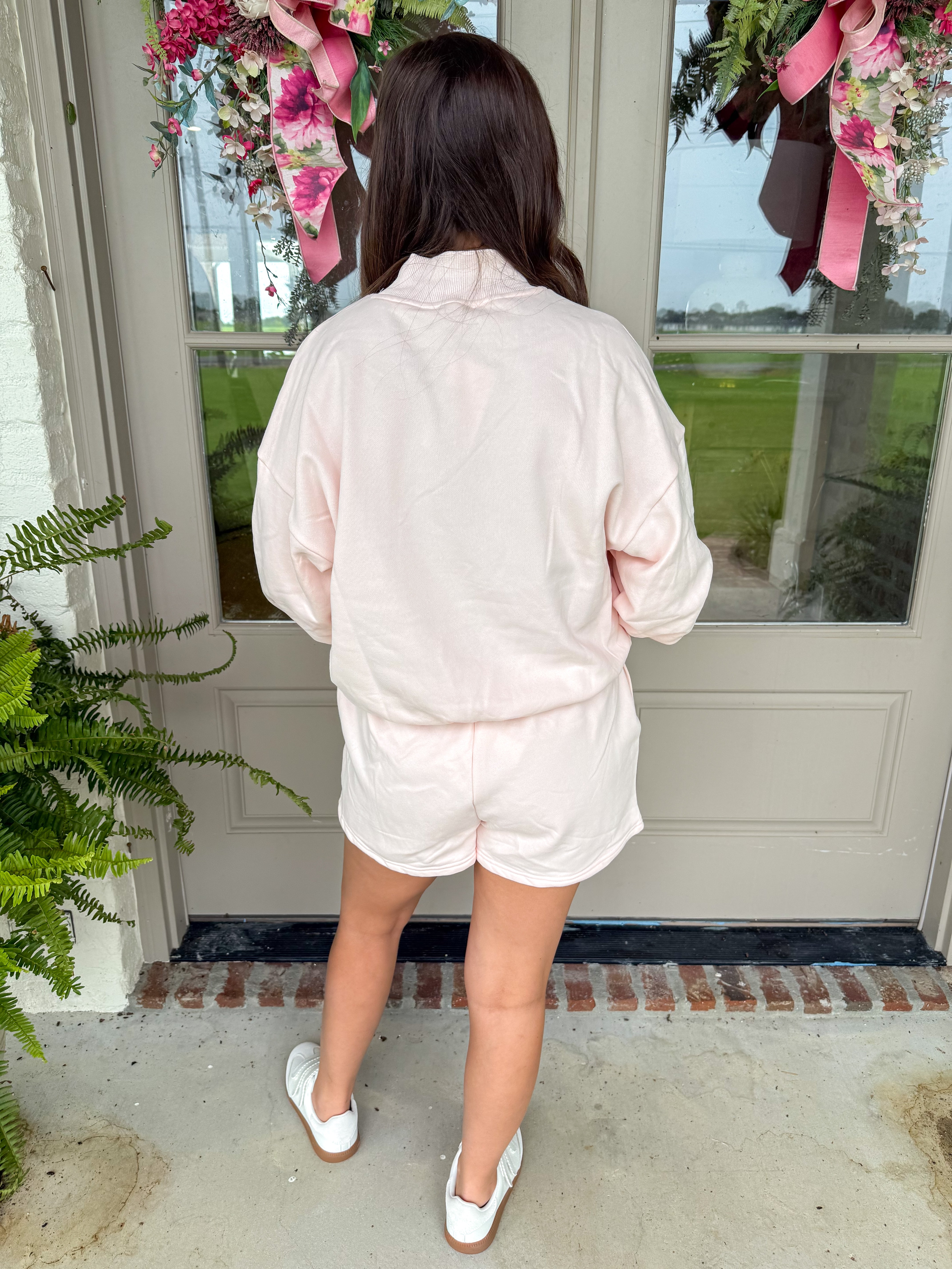 The Off-Duty Lounge Set Blush