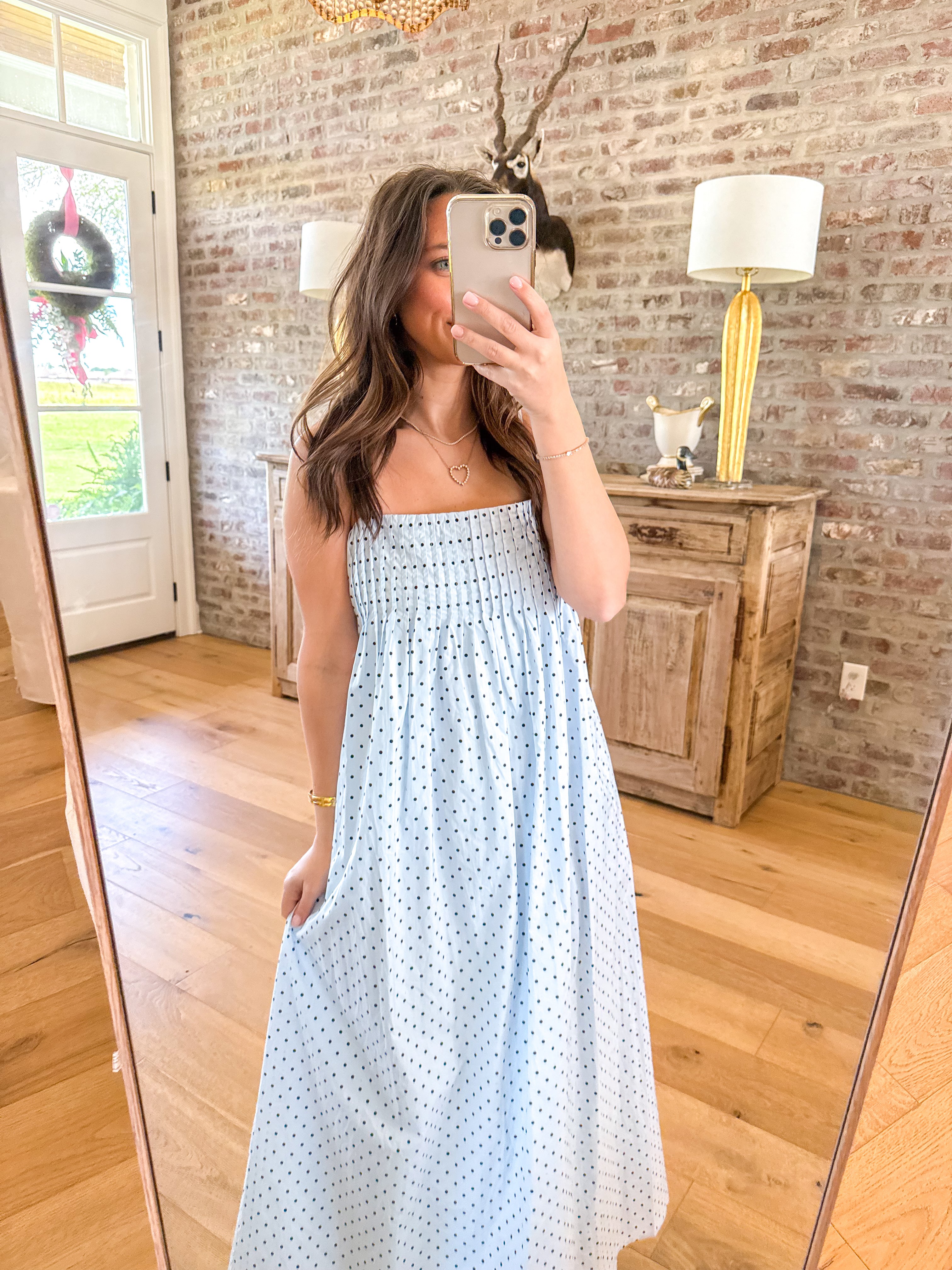 Sky Day Dot Maxi