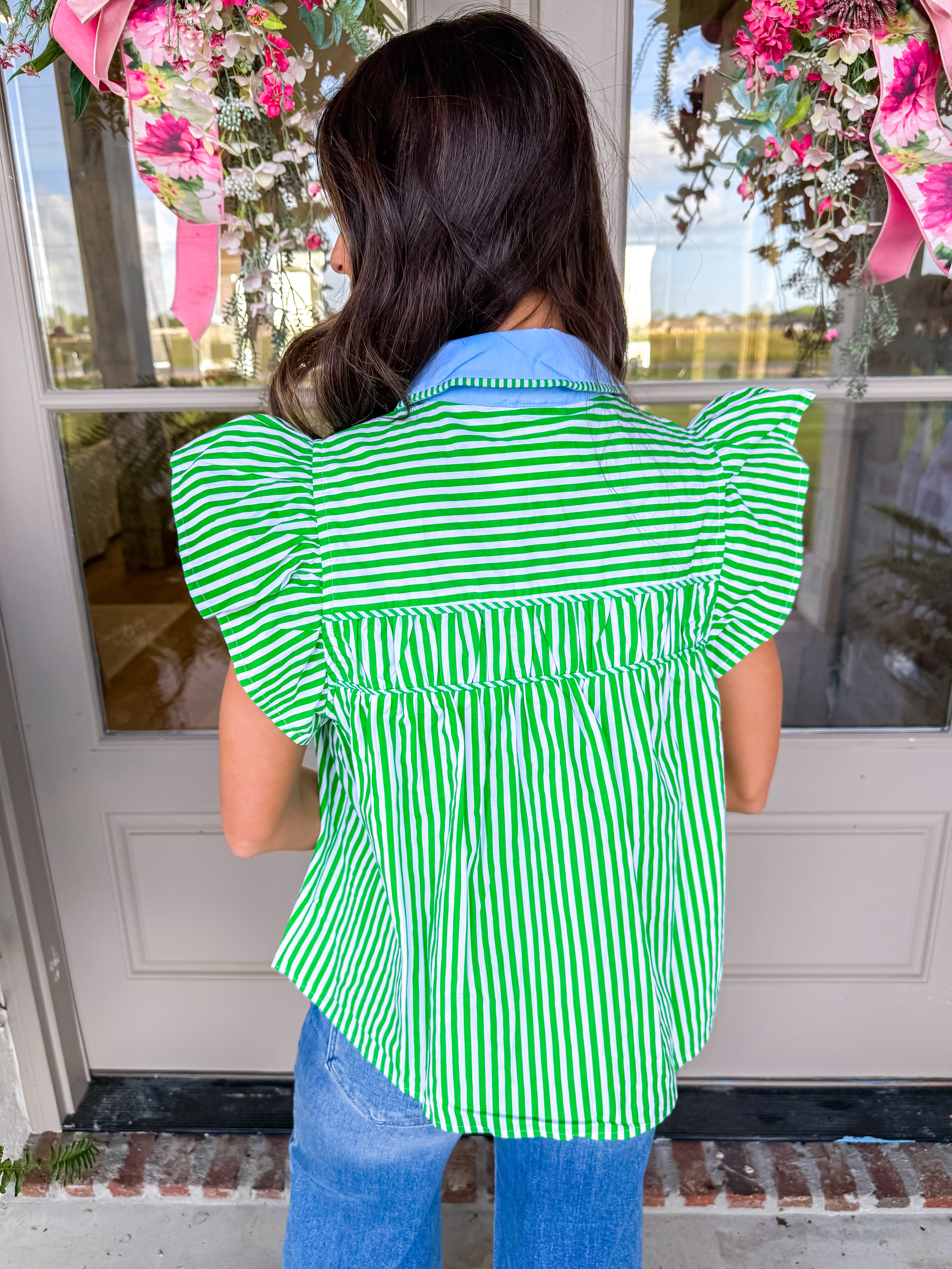 Meadow Stripe Top