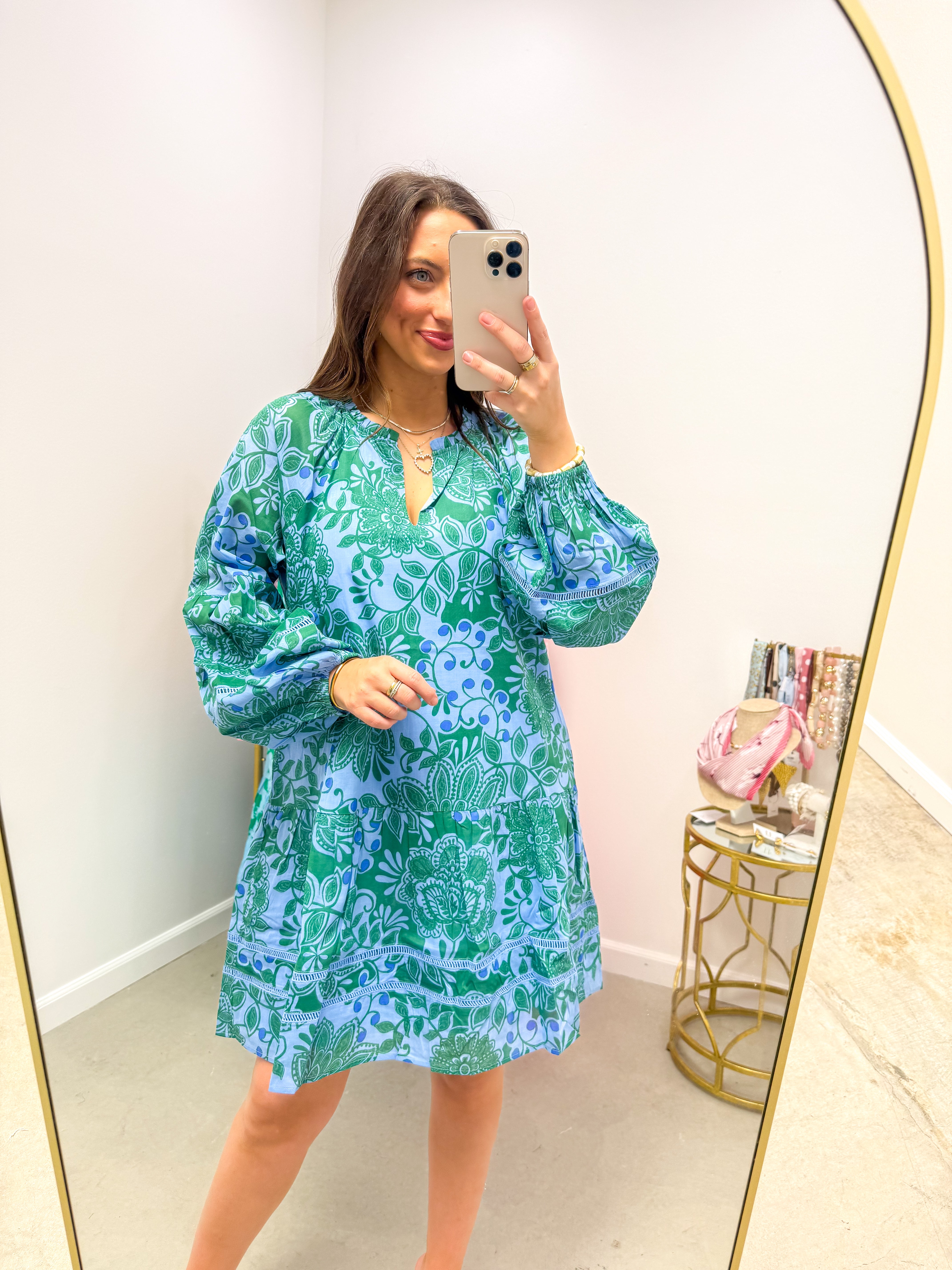 Tressa Floral Ivonna Shift Mini Dress