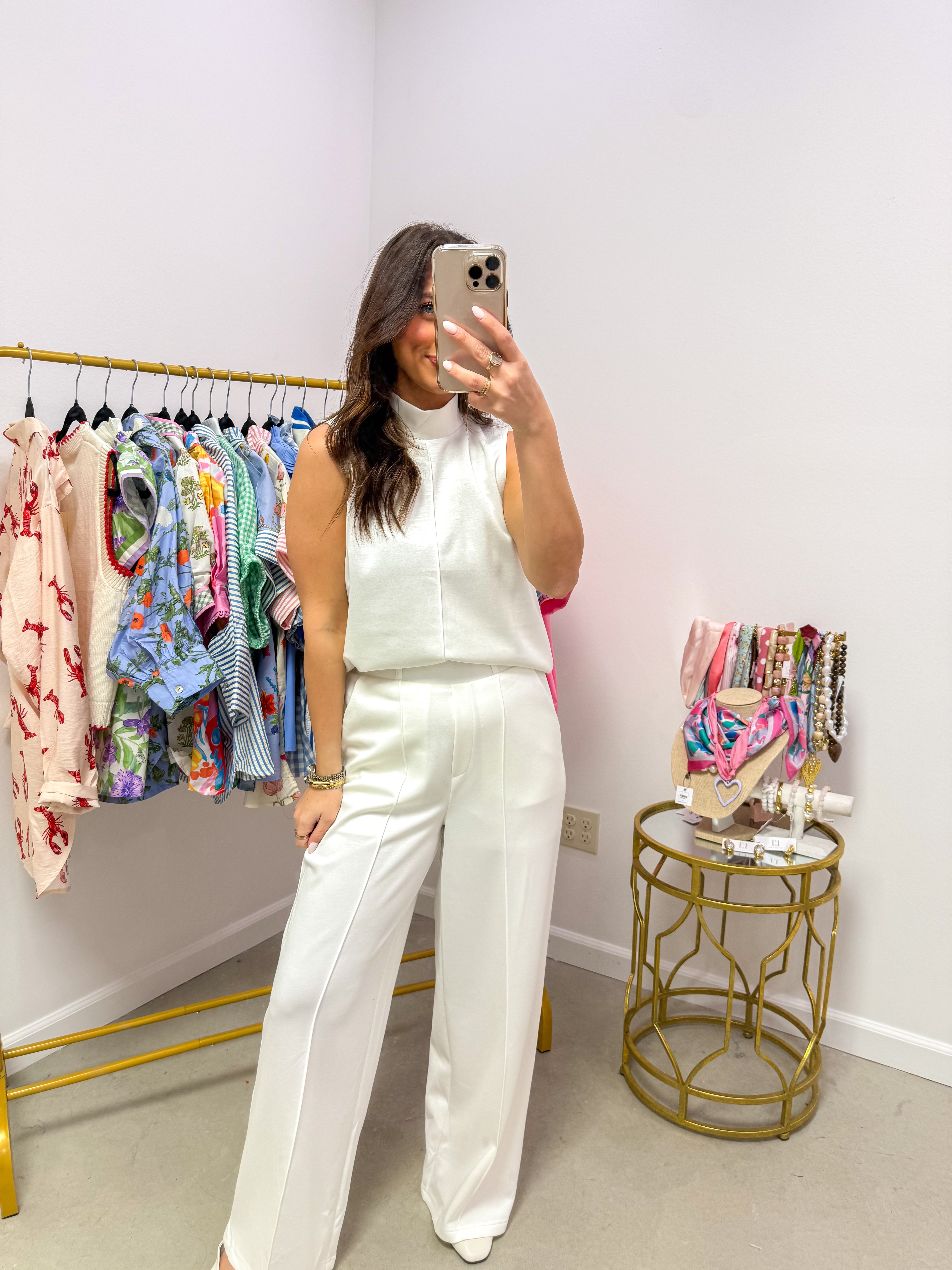 Off White Soft Modal Lounge Set