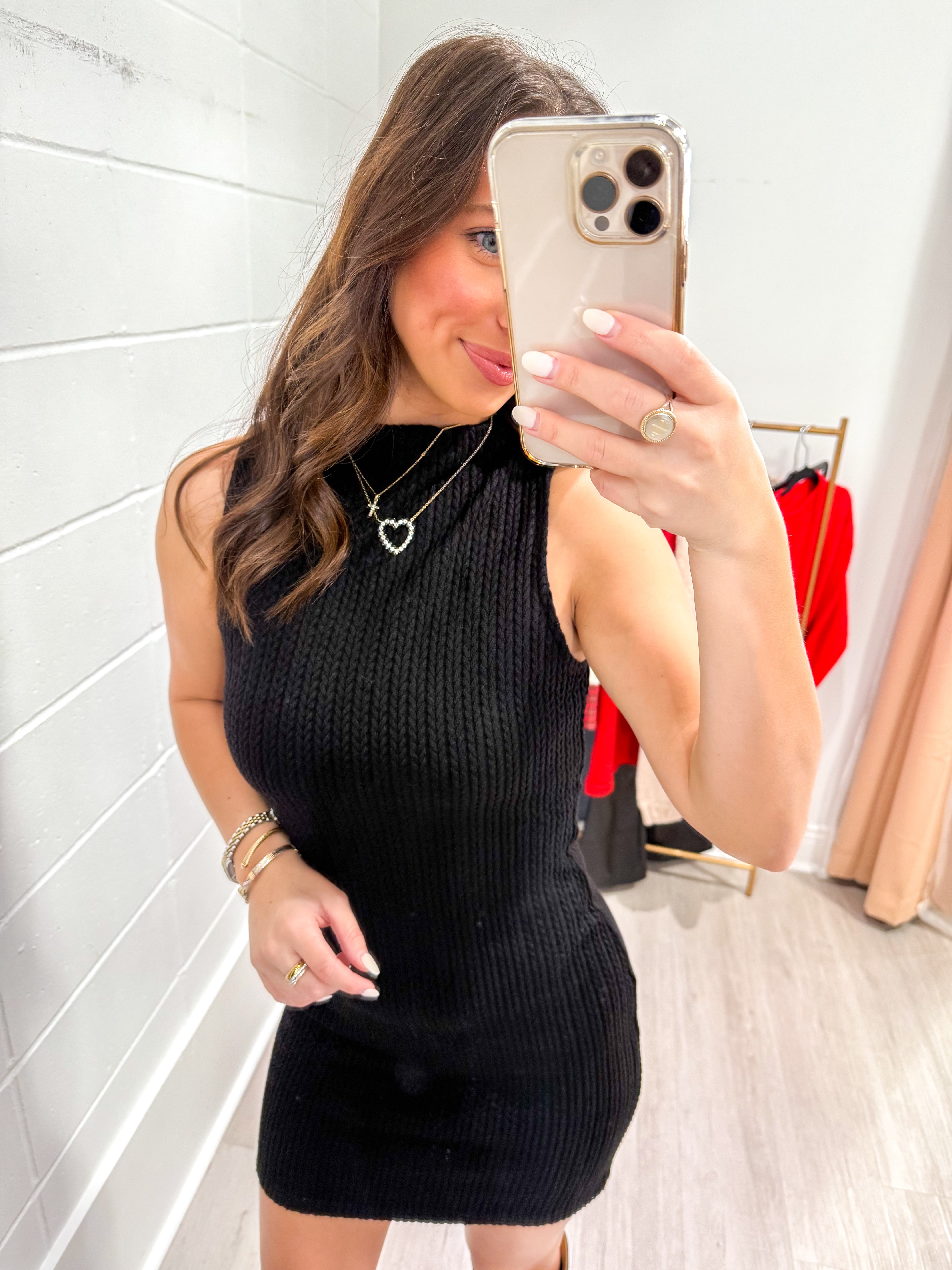 Maris Knit Black Mini