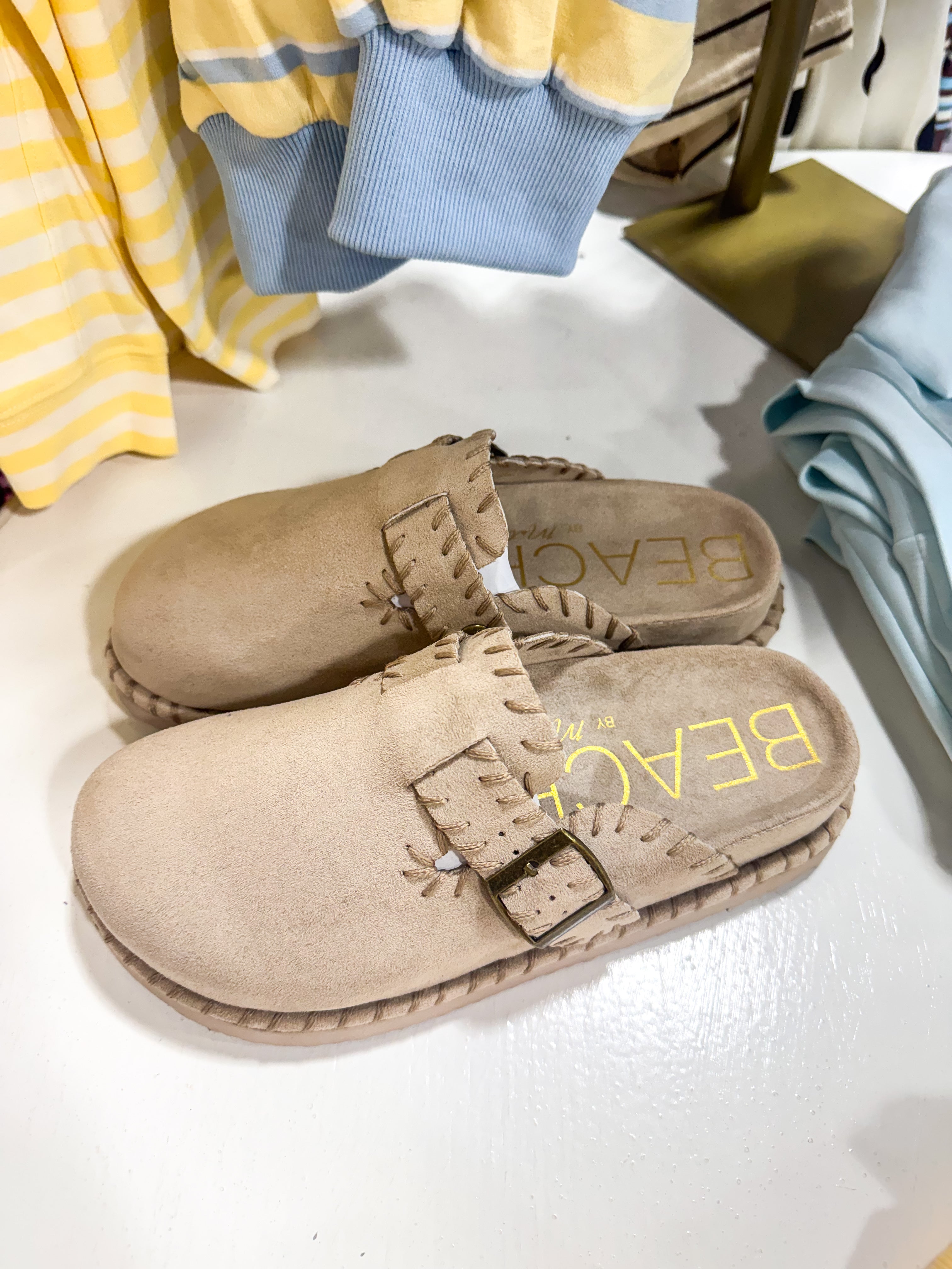 Percy Taupe Mule