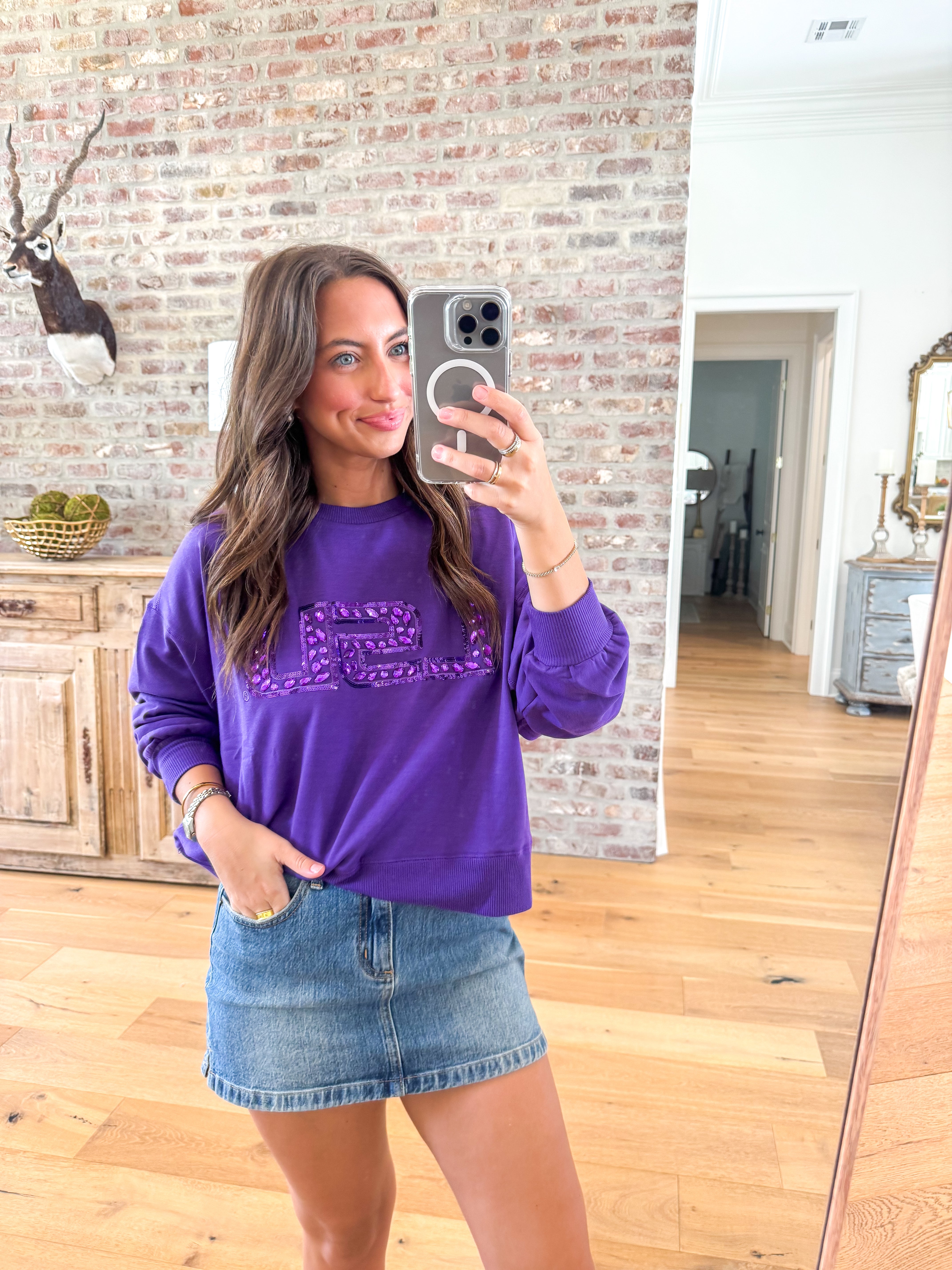 Millie LSU Sweatshirt